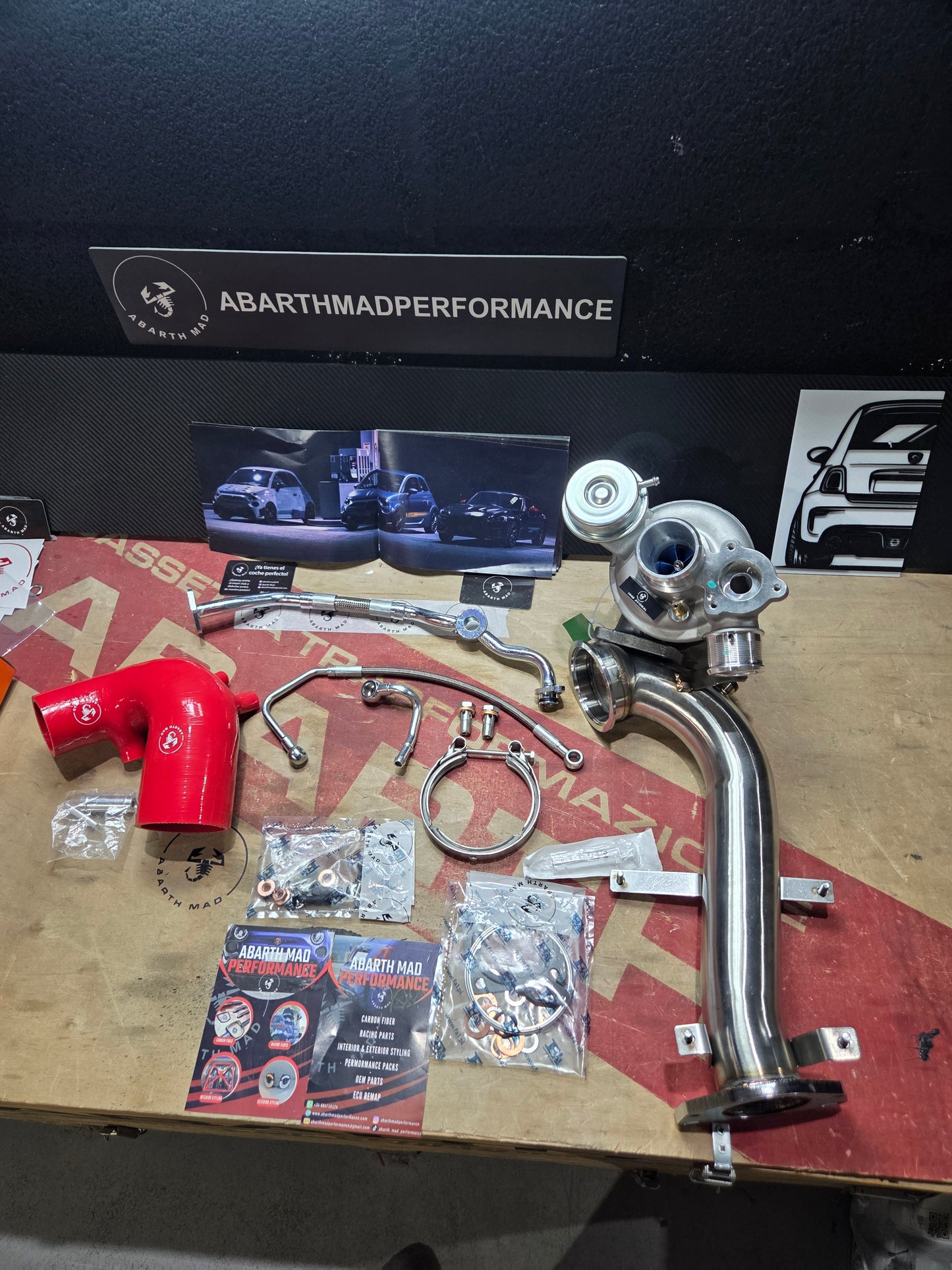 Abarth Complete Full Pack Conversion IHI to Garret 1446
