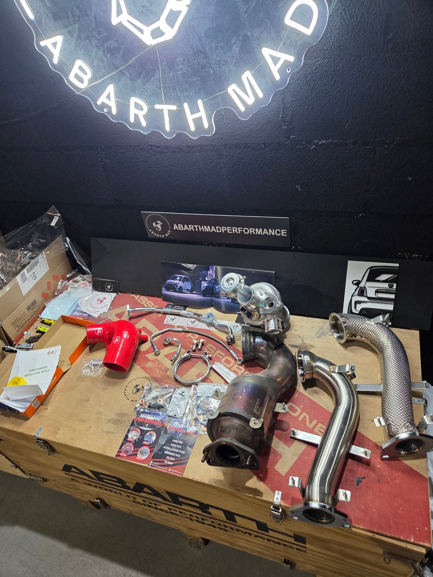 Abarth Complete Full Pack Conversion IHI to Garret 1446