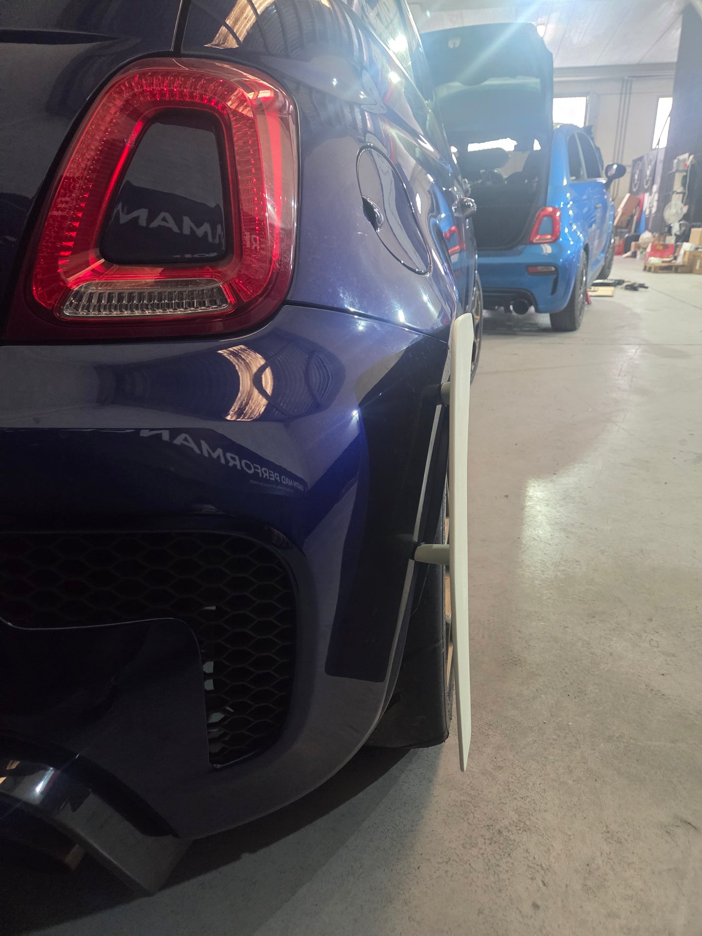 Abarth 500 All Model Canards Traseros Paragolpes Rear Bumper Fibra o Carbono CHD