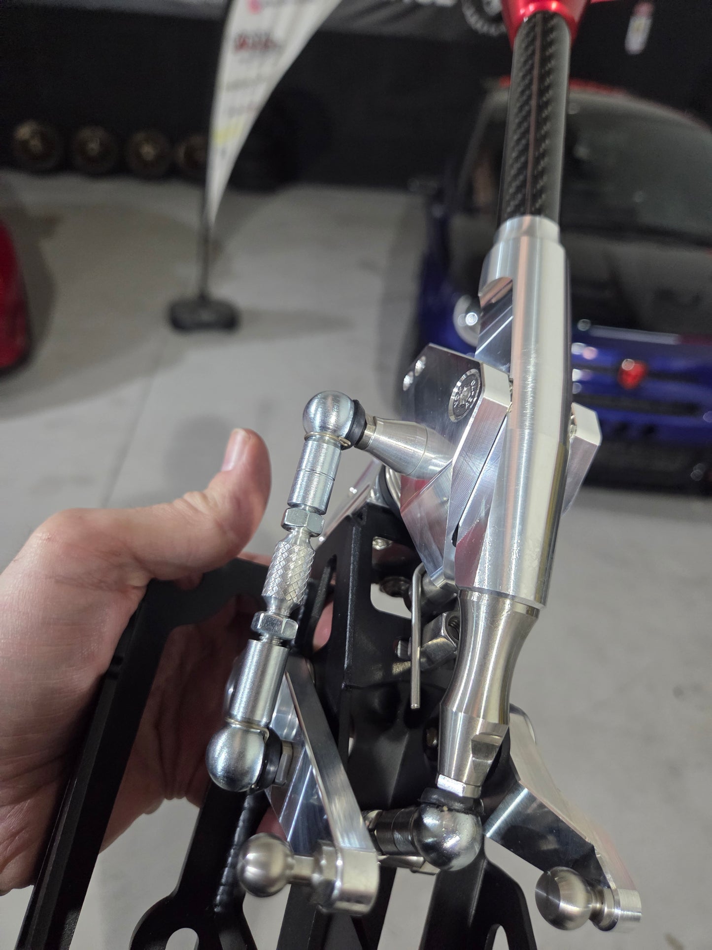 New!! CNC Machined Abarth 500 Ultrashifter Carbon Fiber Cambio Corto