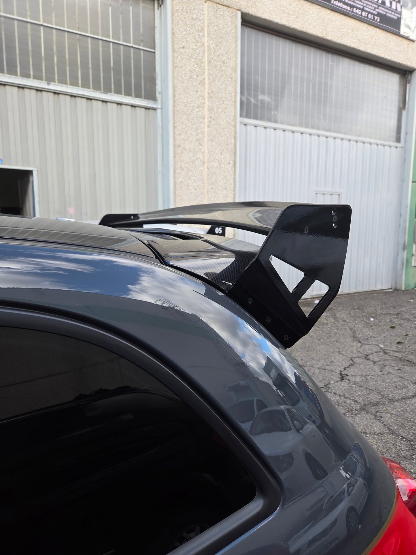 Novedad!! Abarth Spoiler 2.0 Alerón Track Extreme Fiber CHD