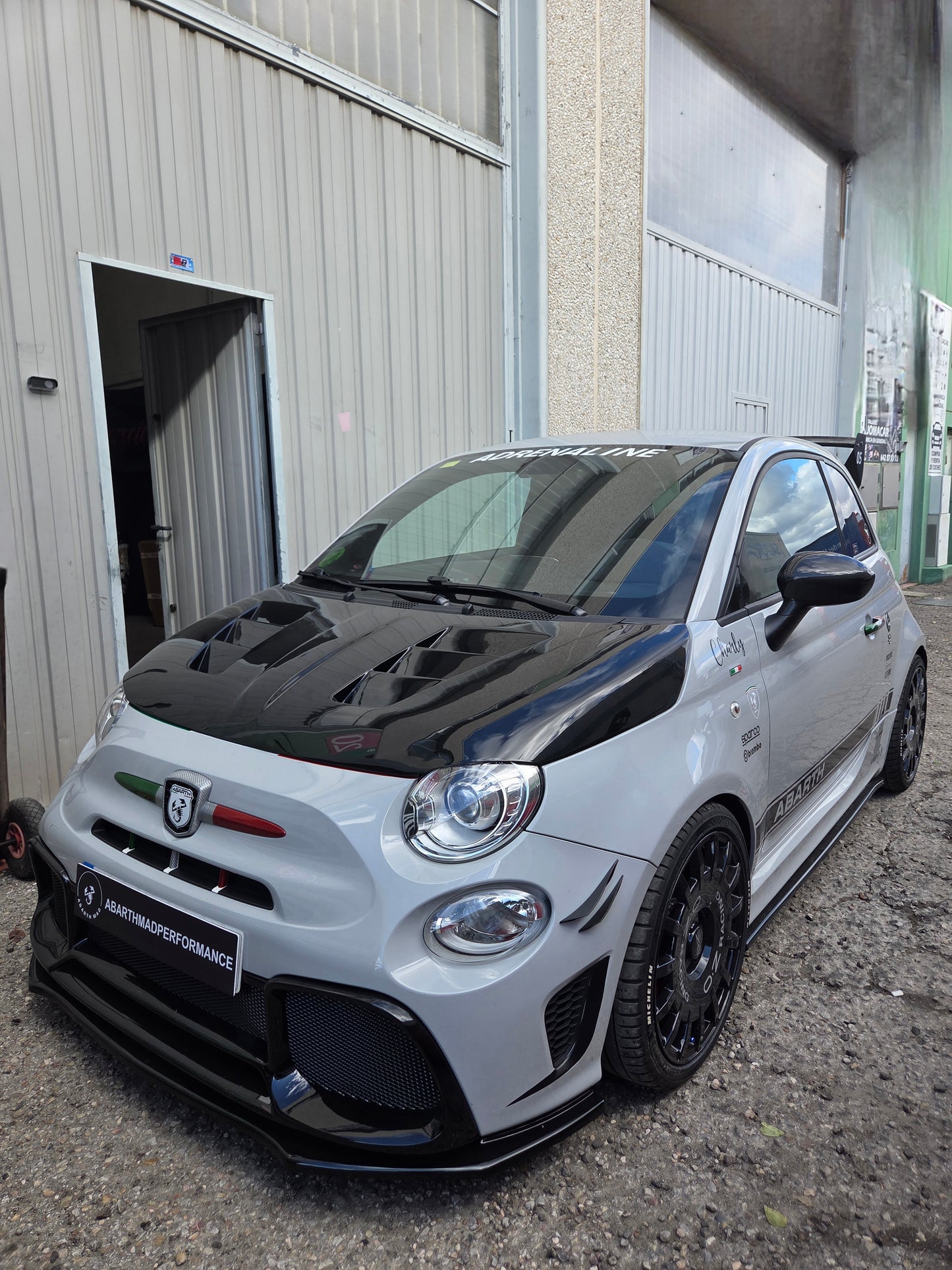 Abarth Taloneras Añadido Lateral tipo Maxton Skirts