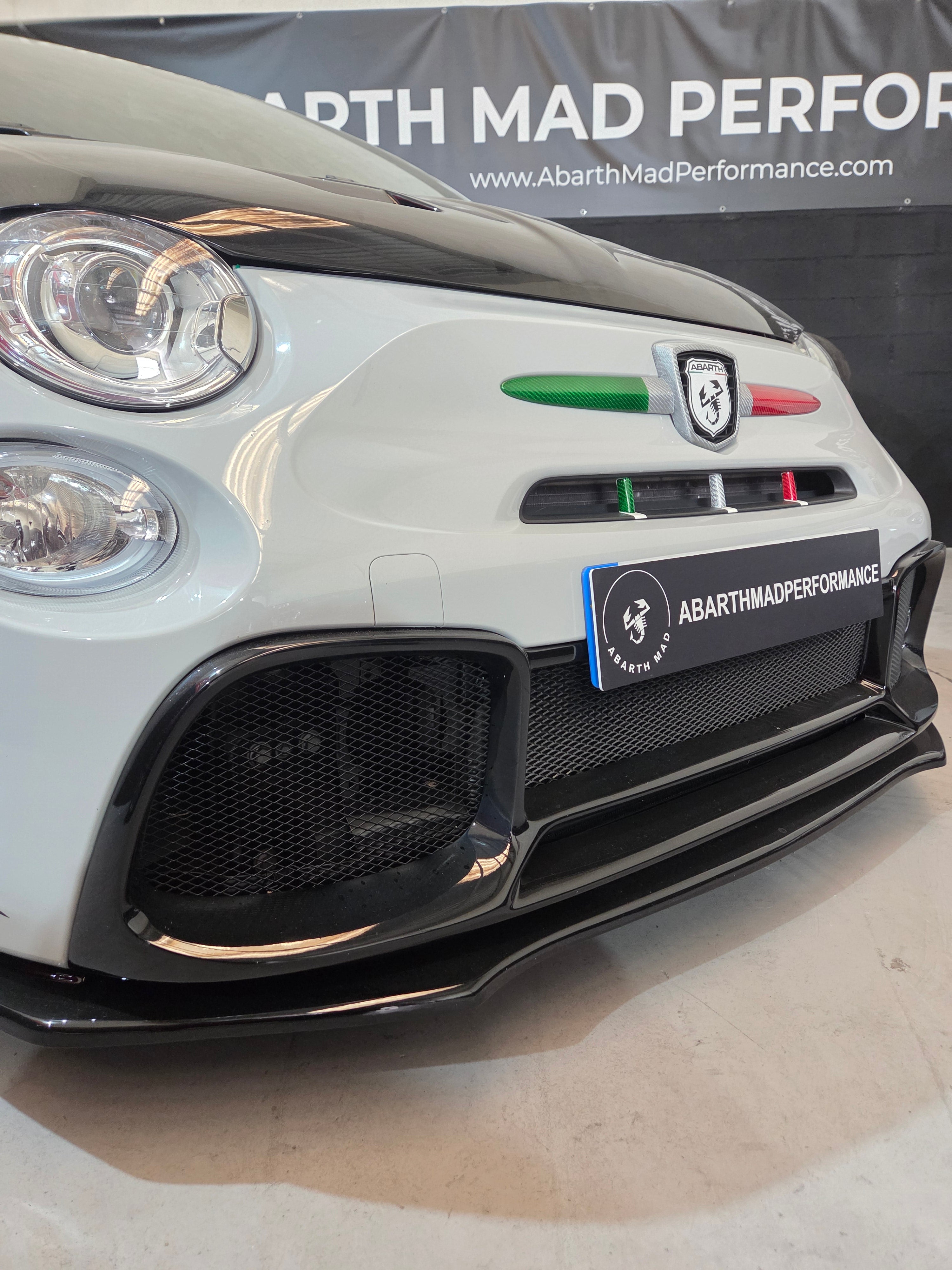 Abarth Front Lip Splitter Frontal Restyling Maxton Style – Abarth