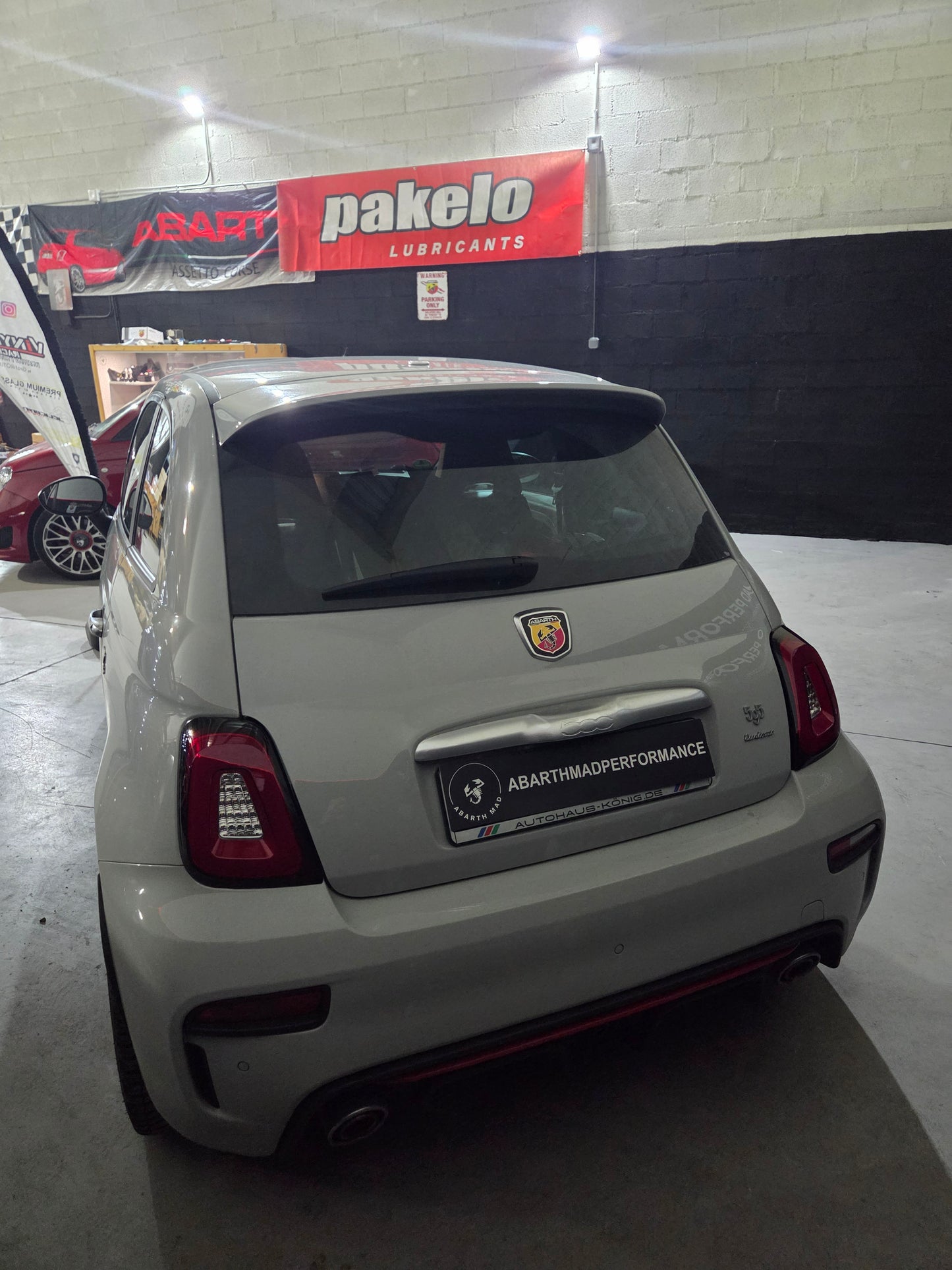 New!! Abarth 2016+ Restyling Led Rear Lights Luces Traseras Grey, White, Red or Dark Red