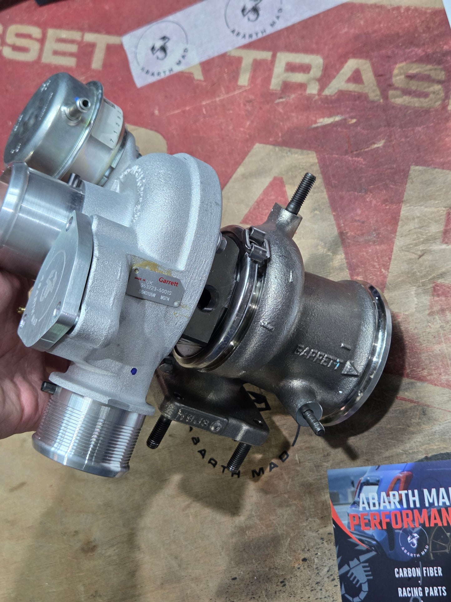 Abarth Turbo Garret NEW Original Powermax Avional 1446 Hibridado up to 250hp
