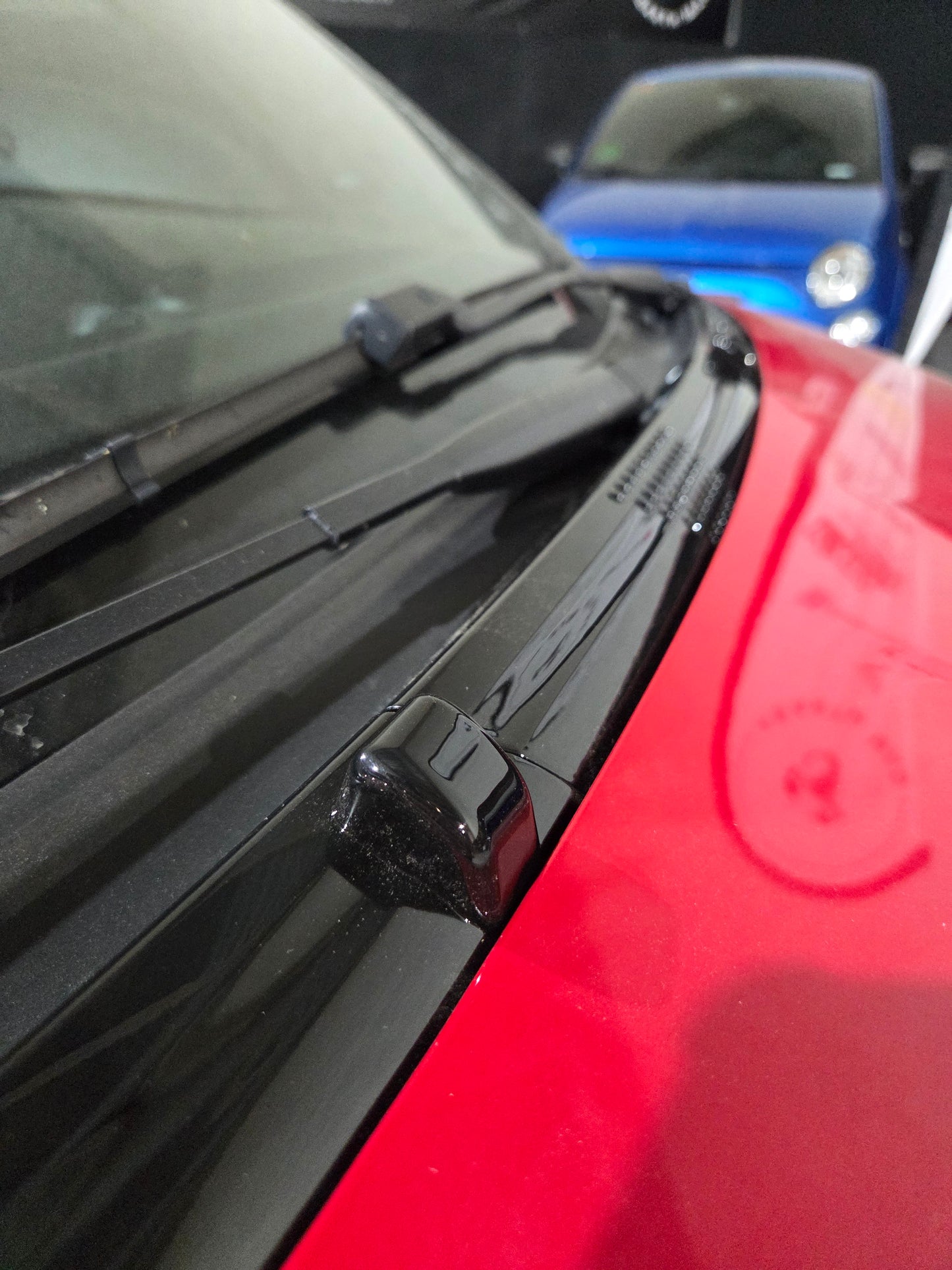 Abarth 500 All Model Cover Windshield Black Gloss ABS Vierteaguas Negro Brillo