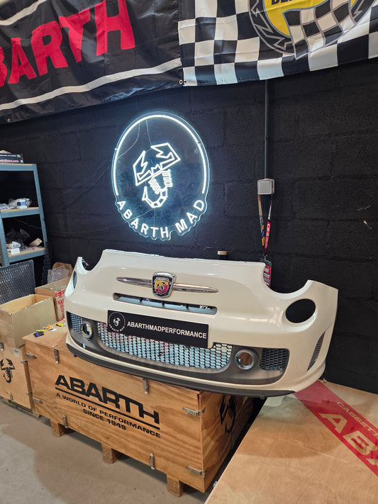 Abarth 08-16 Pre Restyling Prefacelit Paragolpes Frontal Front Bumper USED SALE
