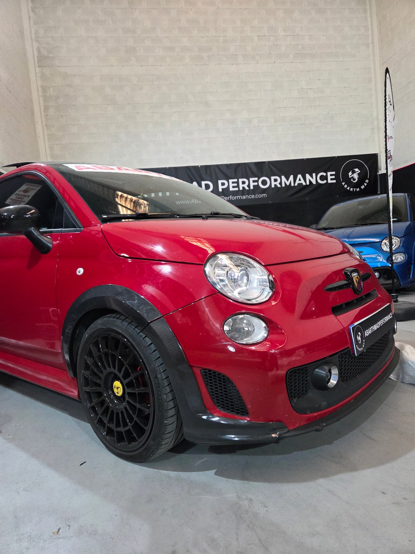 Abarth ALL MODEL S3 S4 Kit 70th Aniversary Carbon Fiber Estético Ensanches Wide Bodykit 100% Fibra de Carbono