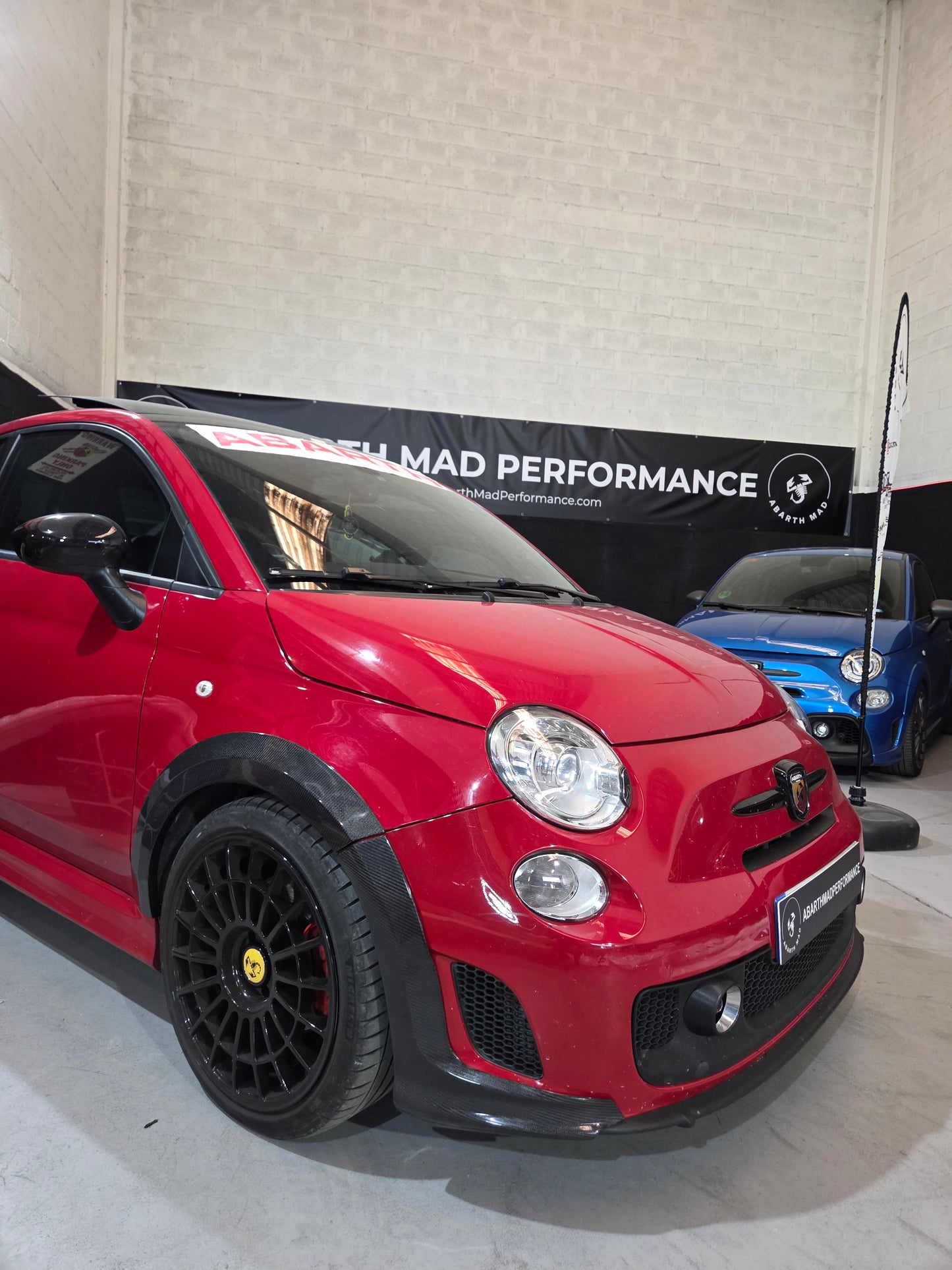 Abarth ALL MODEL S3 S4 Kit 70th Aniversary Carbon Fiber Estético Ensanches Wide Bodykit 100% Fibra de Carbono