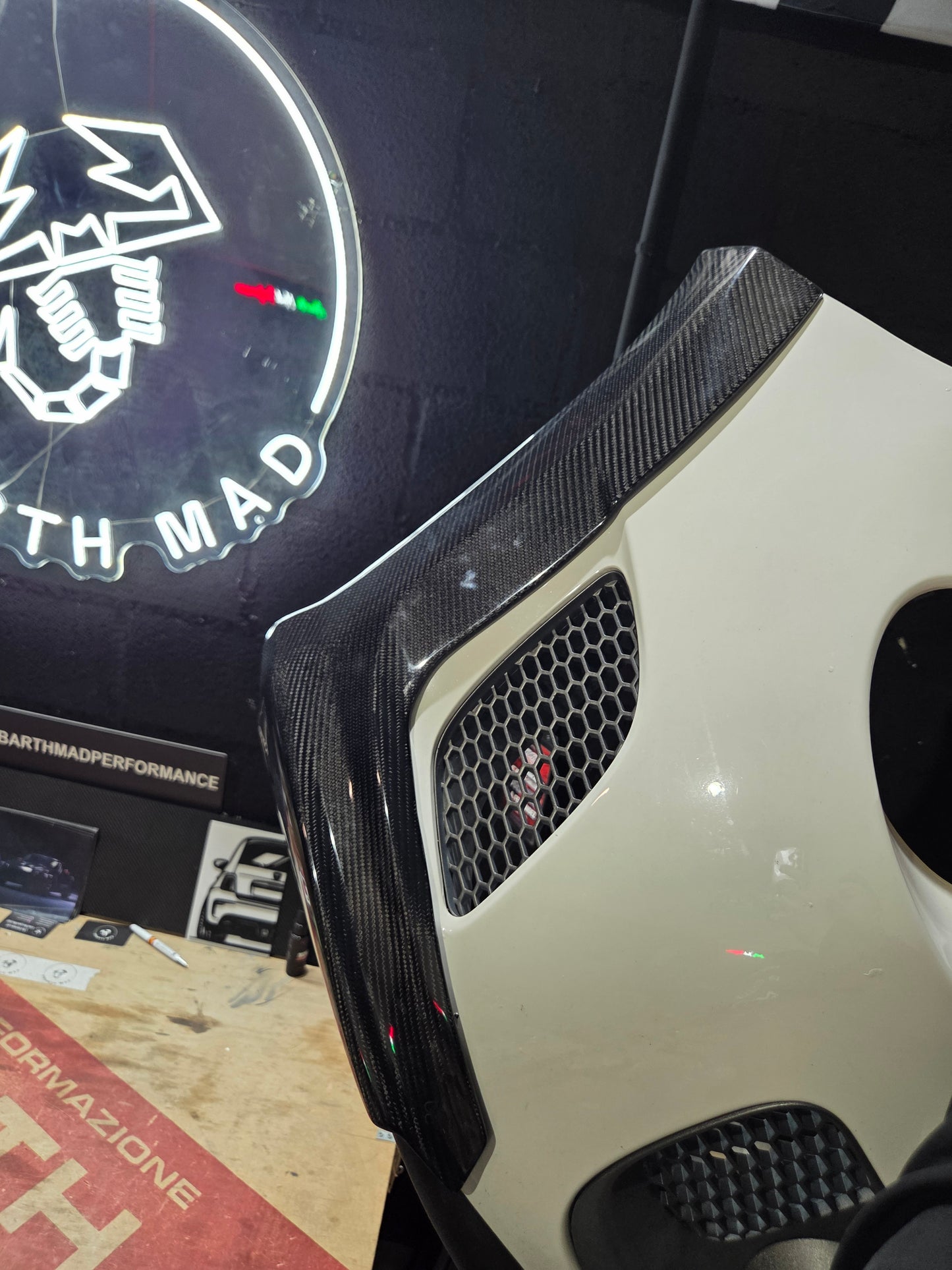 Abarth ALL MODEL S3 S4 Kit 70th Aniversary Carbon Fiber Estético Ensanches Wide Bodykit 100% Fibra de Carbono