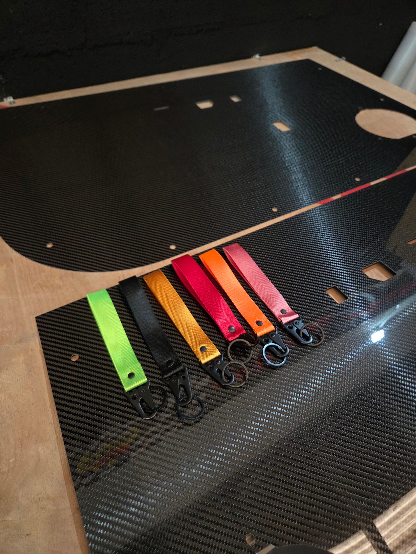 New!! Abarth 500 Fiat Carbon Fiber Door Panel (2) Puertas Paneles tipo Biposto