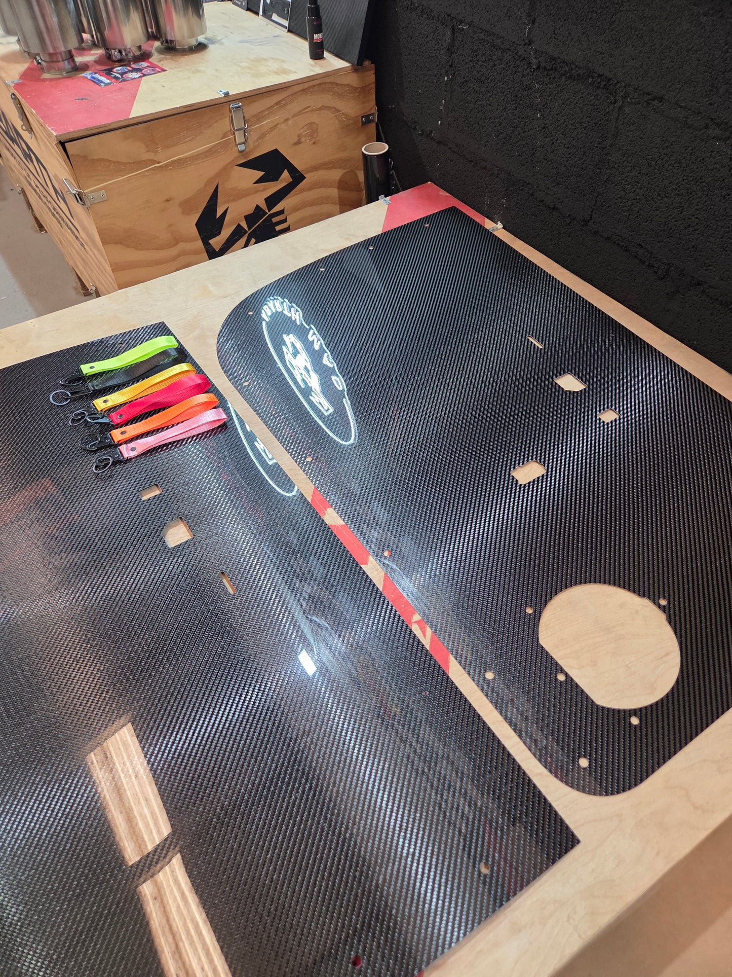 New!! Abarth 500 Fiat Carbon Fiber Door Panel (2) Puertas Paneles tipo Biposto