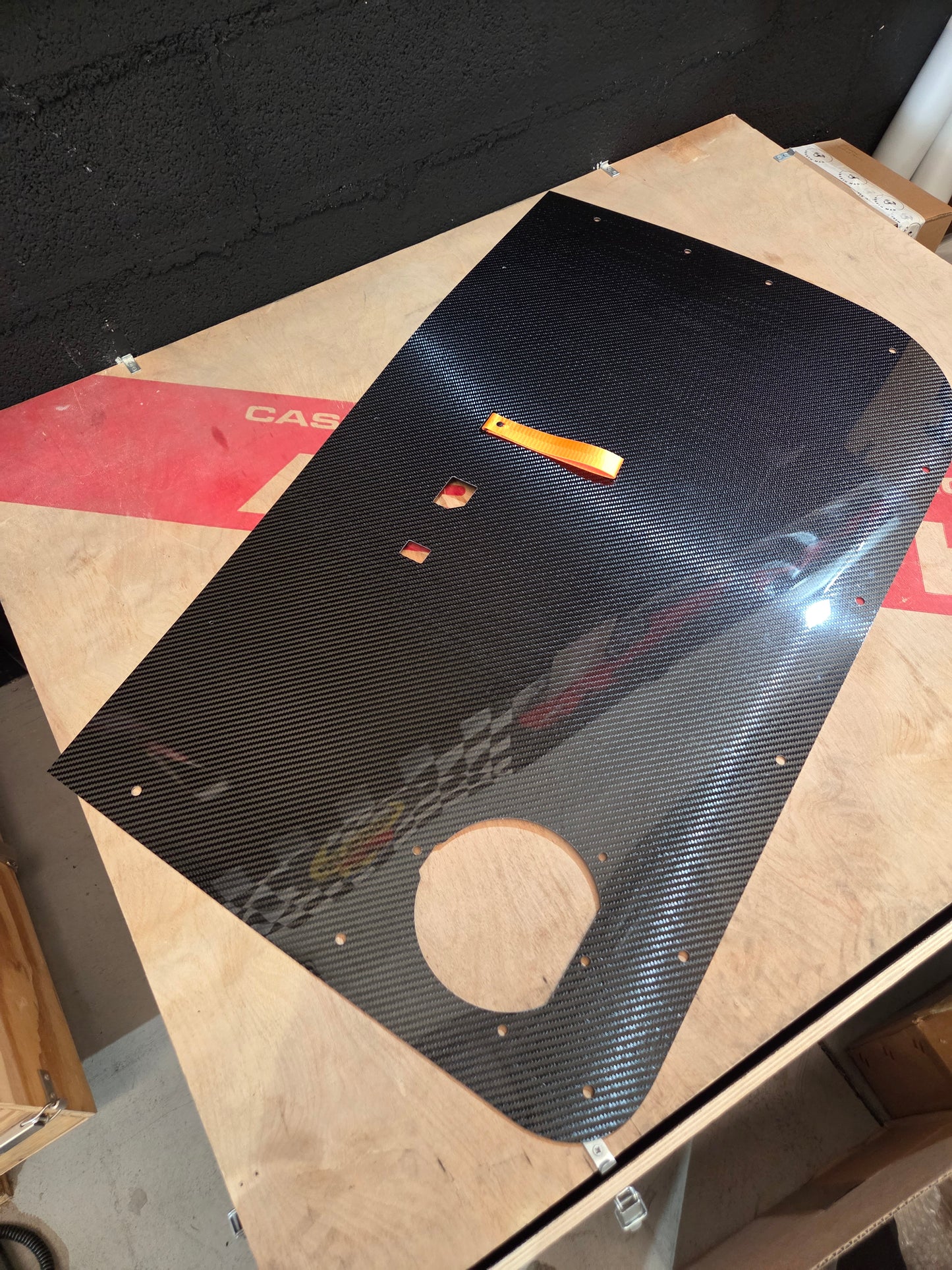 New!! Abarth 500 Fiat Carbon Fiber Door Panel (2) Puertas Paneles tipo Biposto