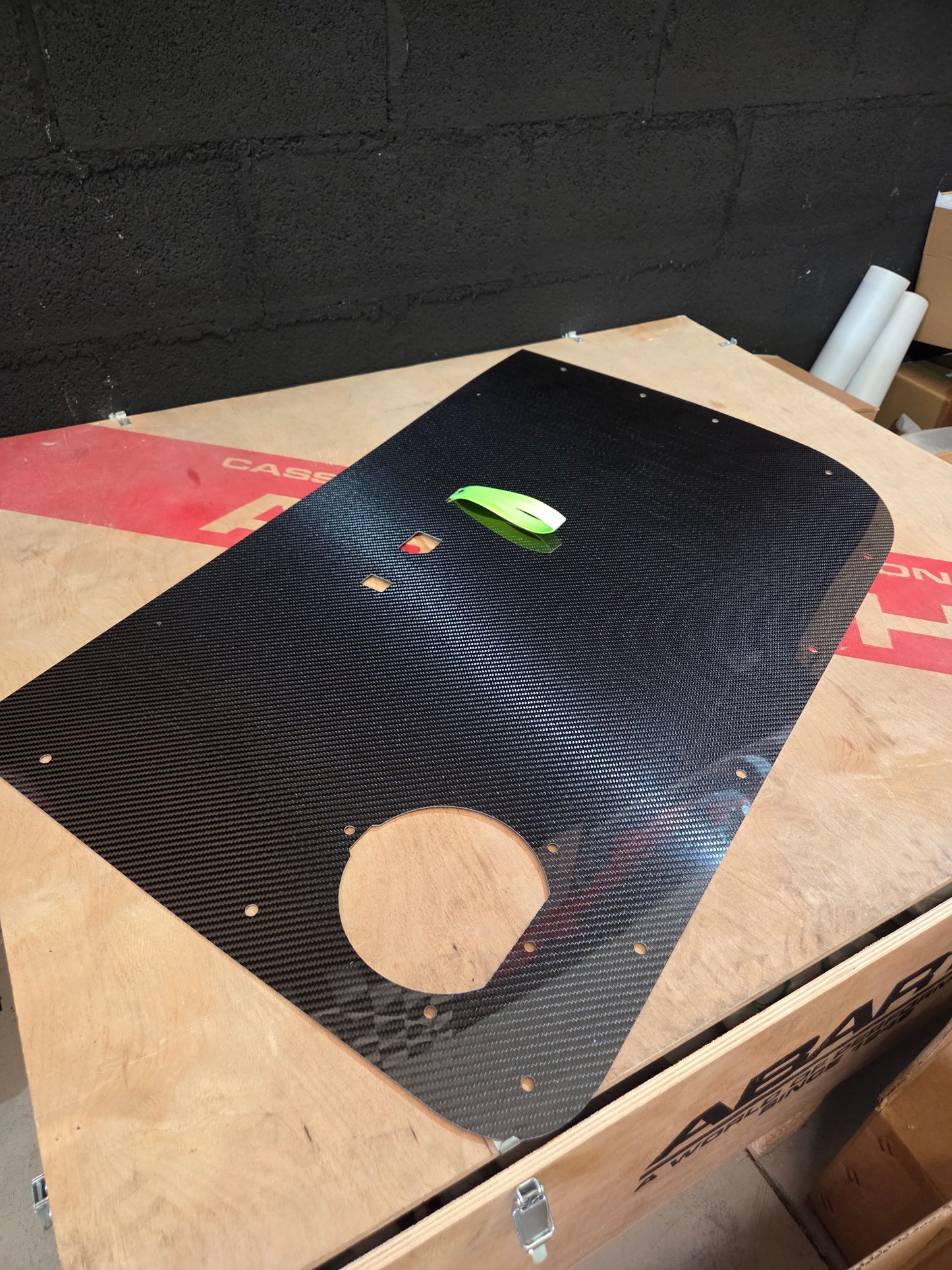 New!! Abarth 500 Fiat Carbon Fiber Door Panel (2) Puertas Paneles tipo Biposto