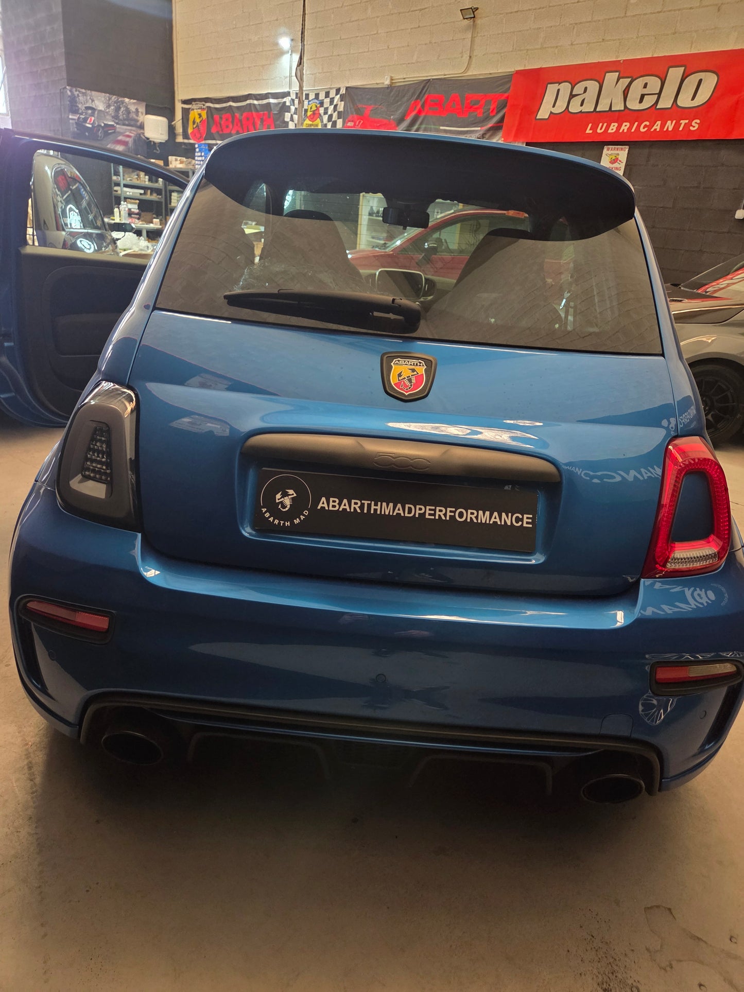 New!! Abarth 2016+ Restyling Led Rear Lights Faros Traseros Grey, White, Red or Dark Red