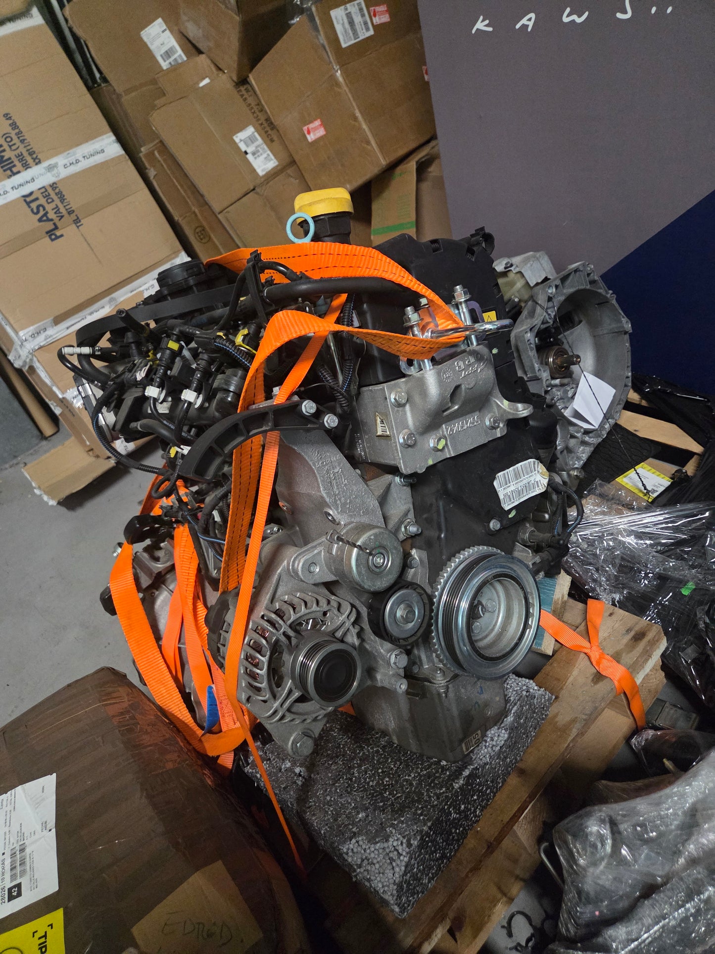 Abarth Tjet 2017 EURO 6 Engine Motor 312A3000 Casi Nuevo 12000km ONLY y Caja cambios