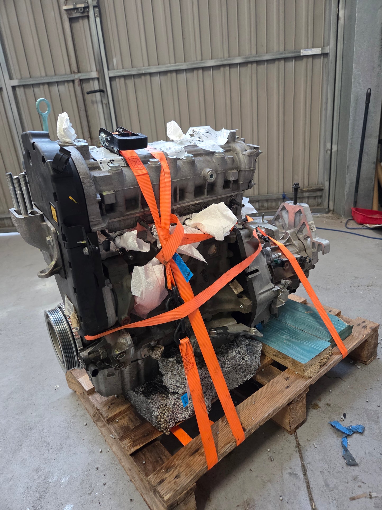 Abarth Tjet 2017 EURO 6 Engine Motor 312A3000 Casi Nuevo 12000km ONLY y Caja cambios