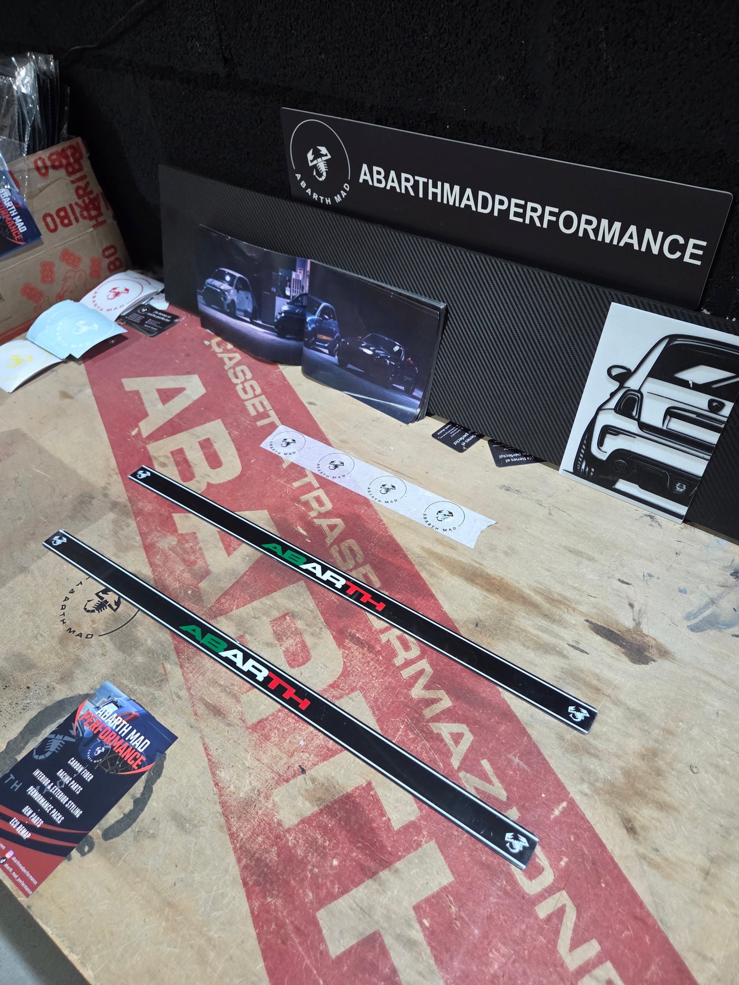 Abarh 500 595 695 Embellecedor Talonera (2) Estriberas Skirt Door Sill