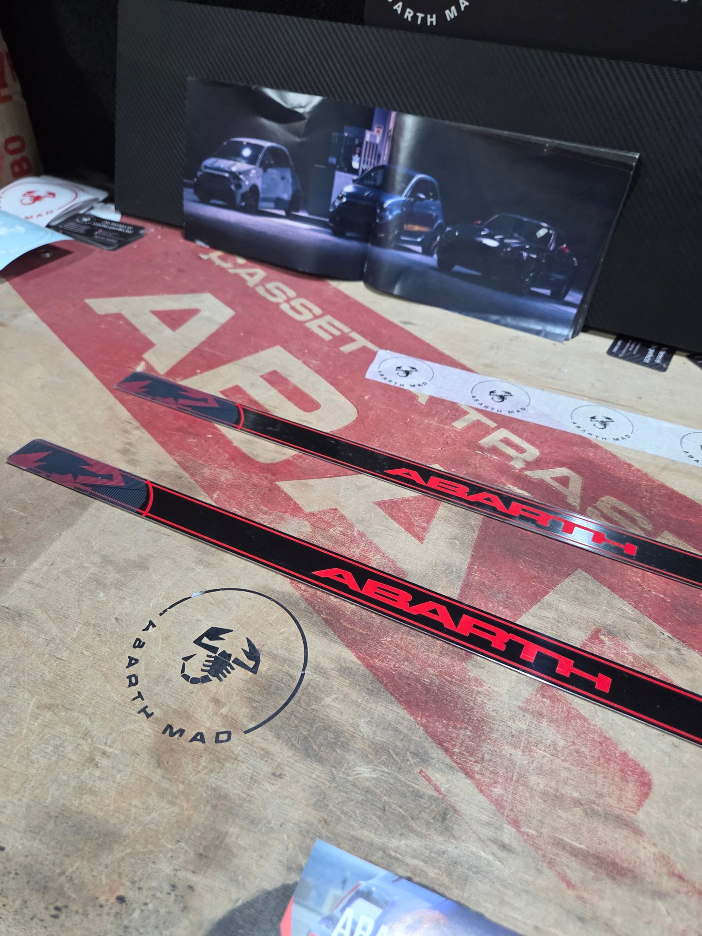 Abarh 500 595 695 Embellecedor Talonera (2) Estriberas Skirt Door Sill