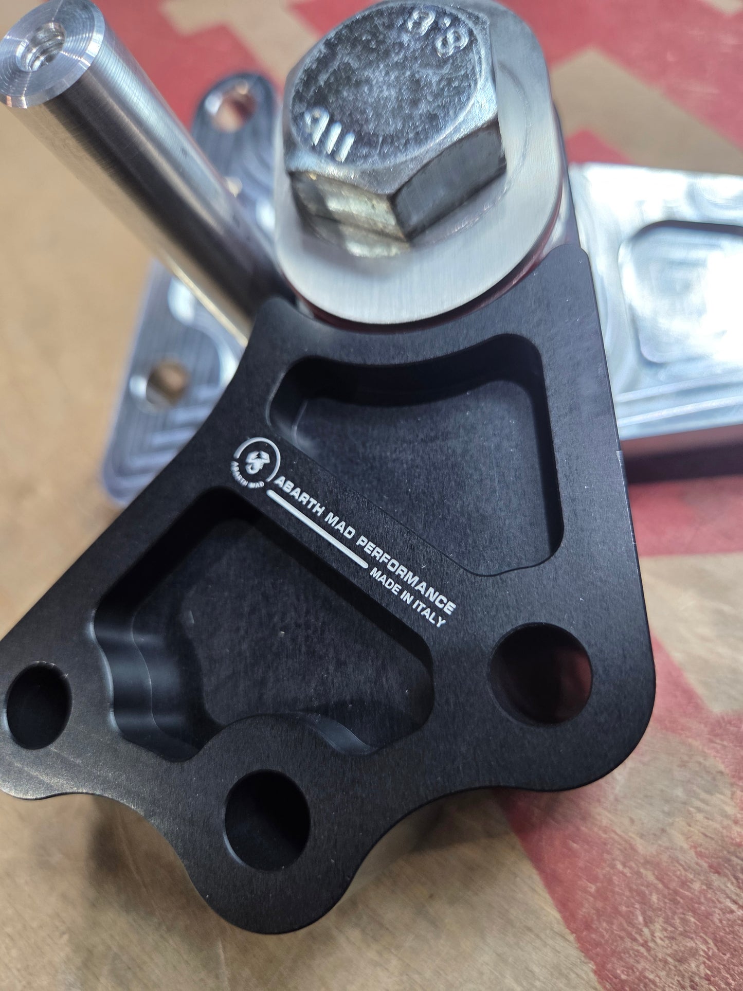 Abarth 500 Kit Engine & Gearbox Mounts Reinforced engine and gearbox mounts + polyurethane anti-torque