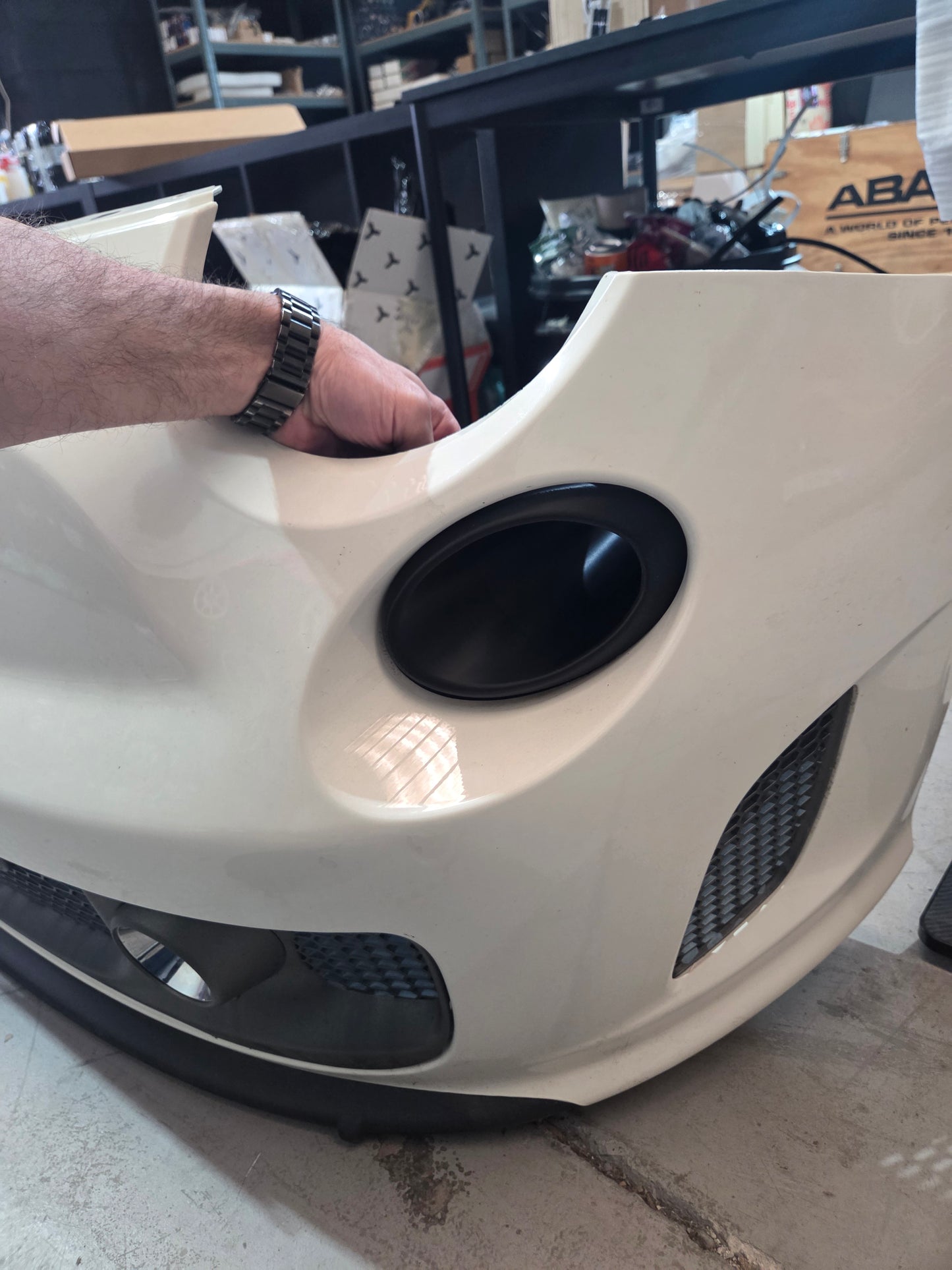 Abarth 2008-2016 Pre Facelift Front Air Ducts Bumper Intake Brakes Vent
