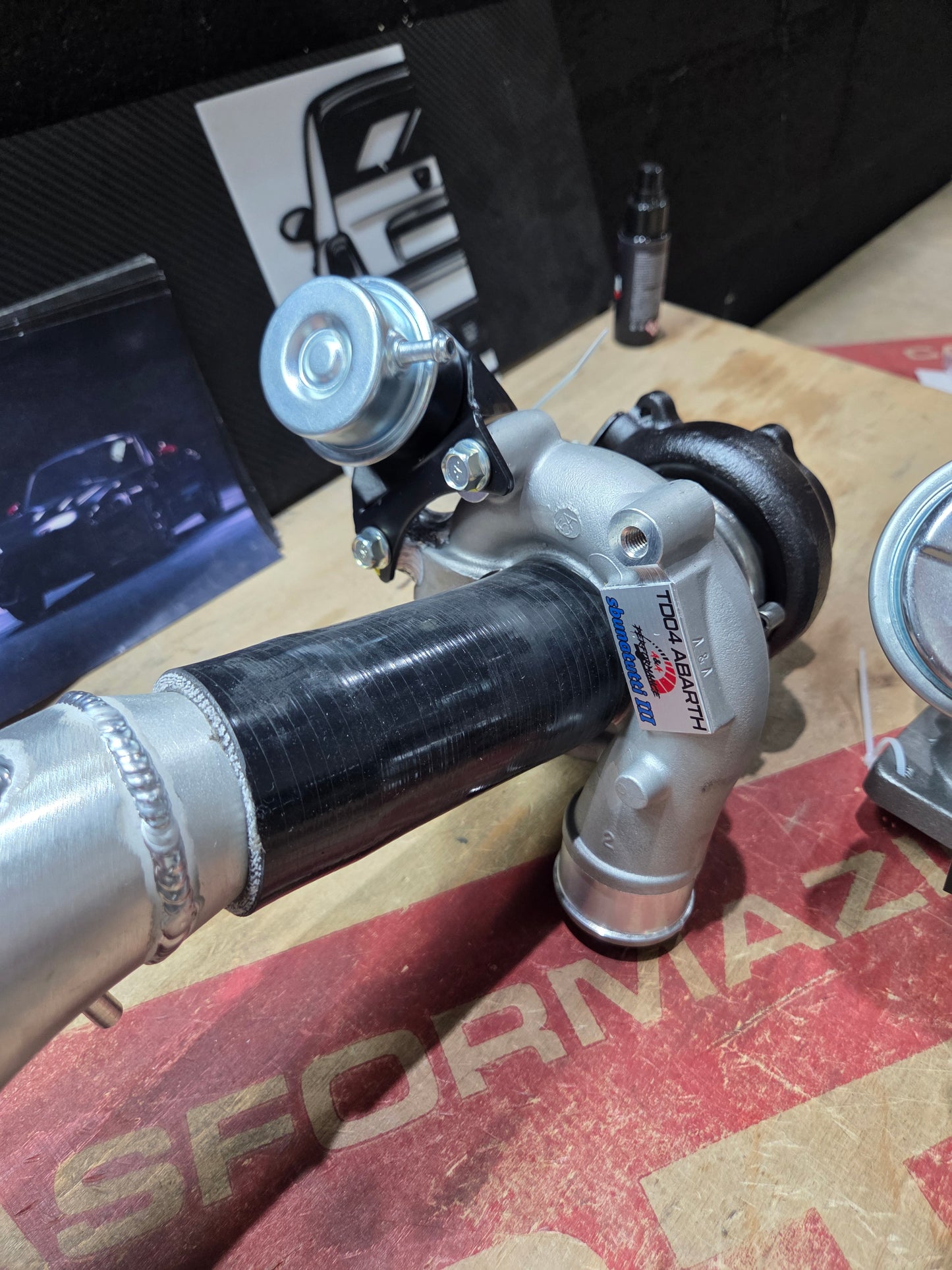 Abarth Fiat Low Intake Daylights Aluminum Position