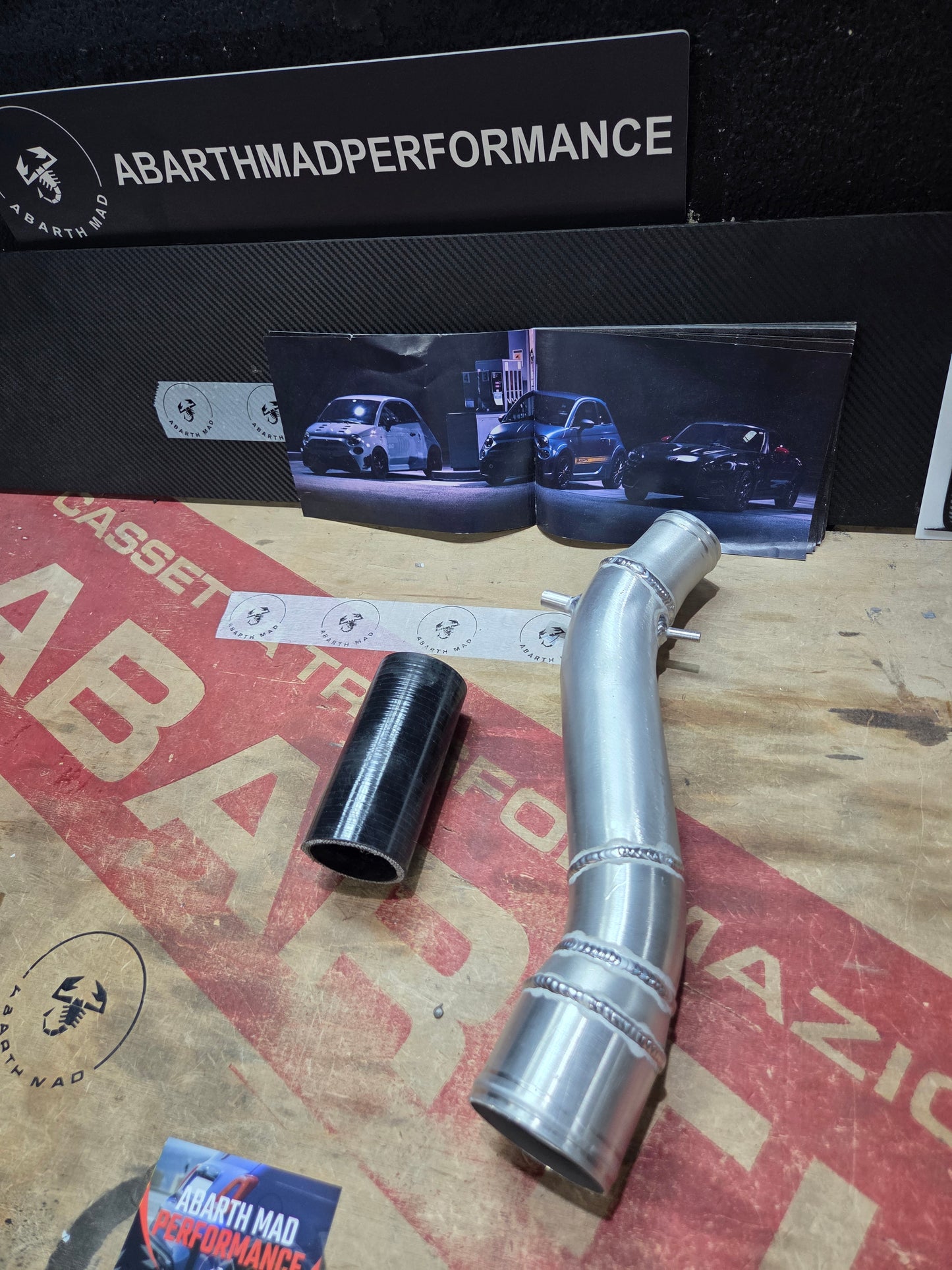 Abarth Fiat Low Intake Daylights Aluminum Position
