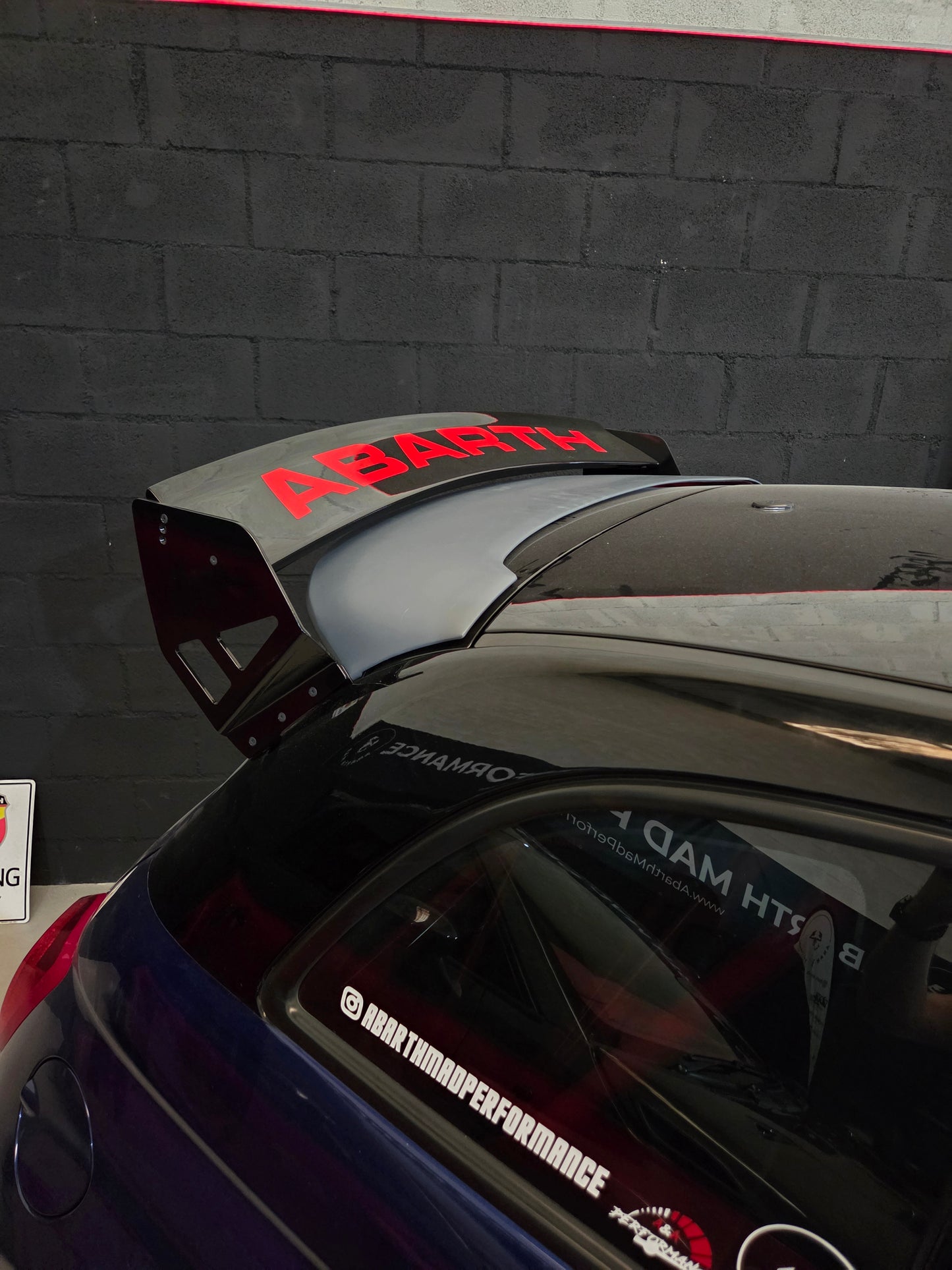 Abarth Fiat 500 Alerón Spoiler OEM