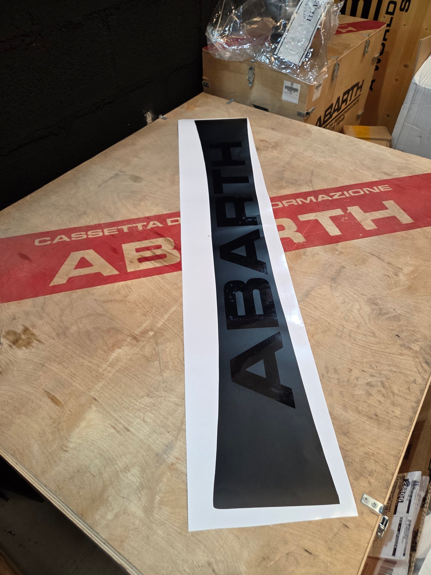 Abarth 500 All Model Vinilo Parasol Personalizado Windshield Sticker Vinyl