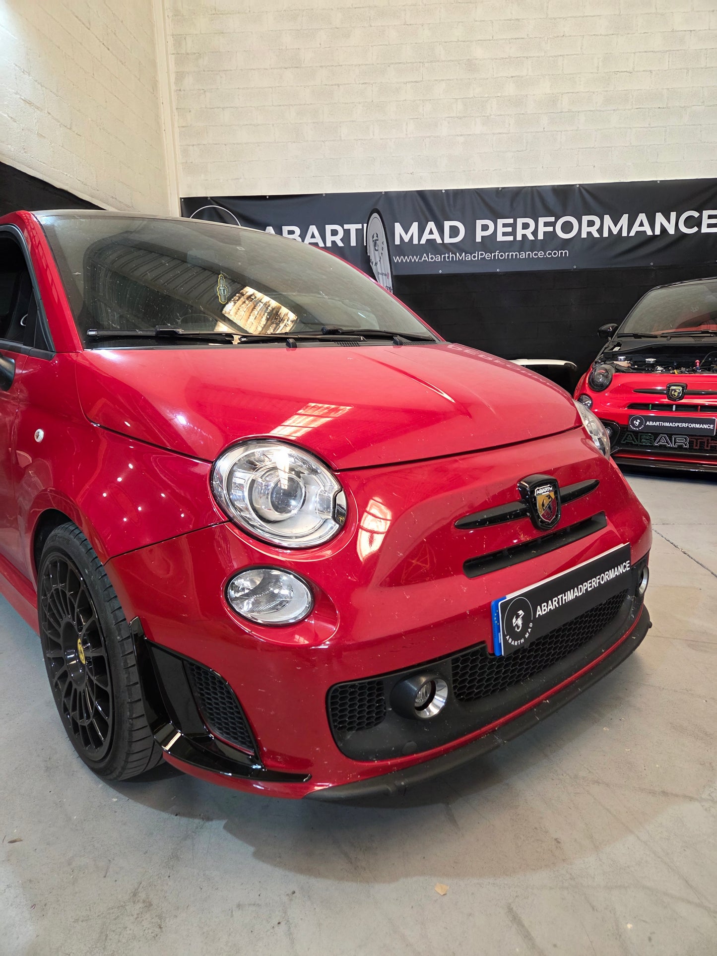 Abarth 500 All Model Black Gloss ABS (2) Flap Canards Side Grille Extreme Rejilla Lateral Alerones