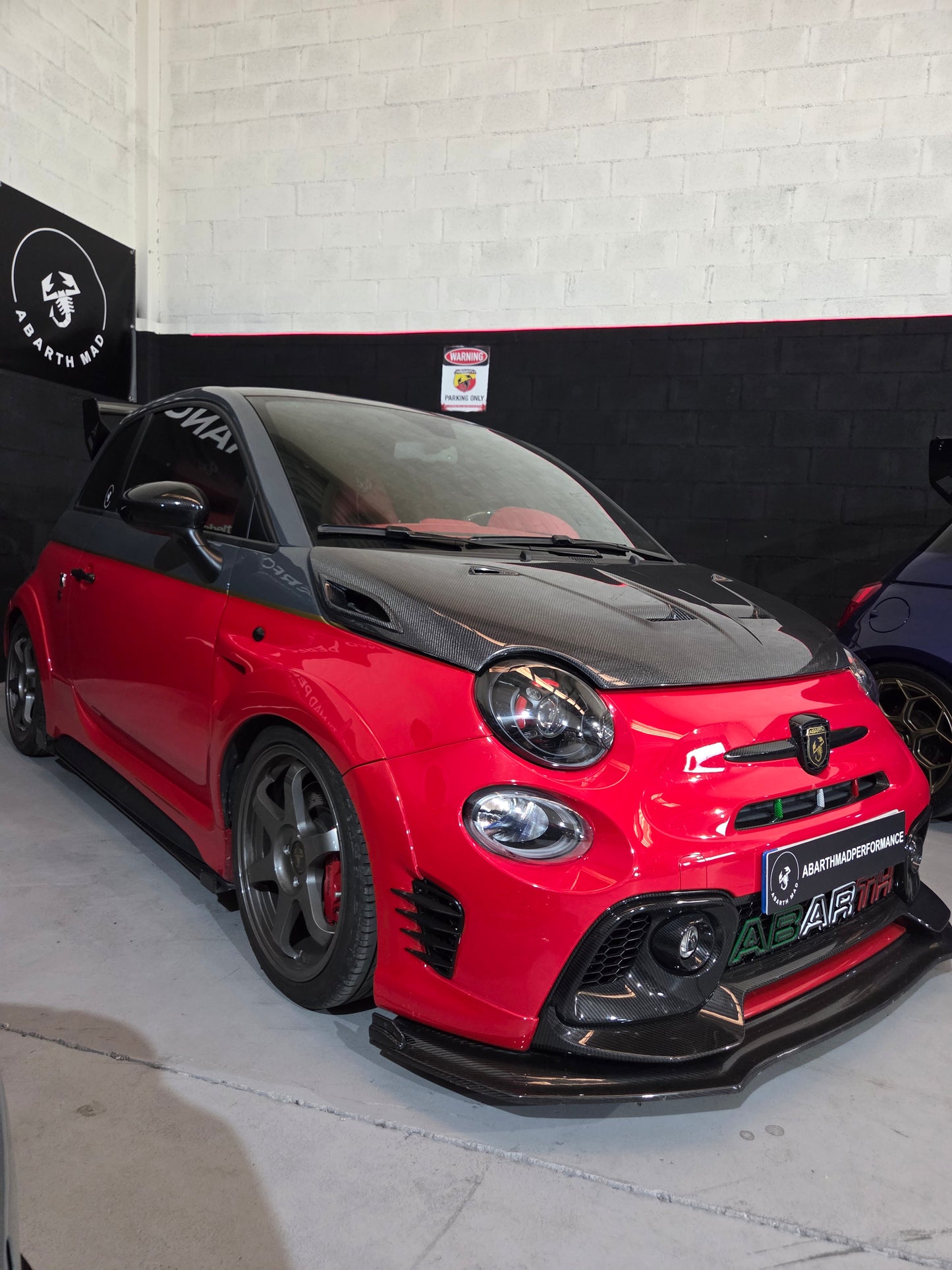 Abarth 500 All Model 3D Part Canards Deflectores Delanteros Front Side Vents Aero