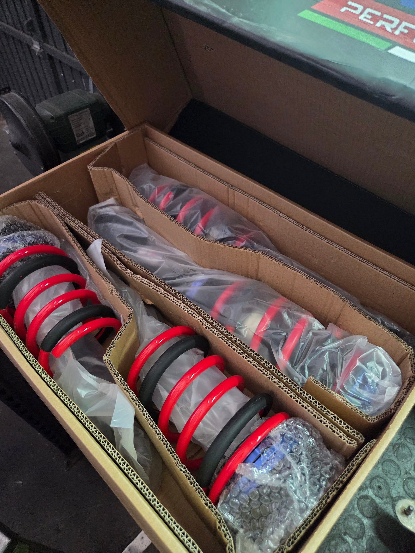 Abarth 500 All Model B14 Monza Sport 2.0 Suspension Coilover Height ADJUSTABLE Roscada Regulable Altura