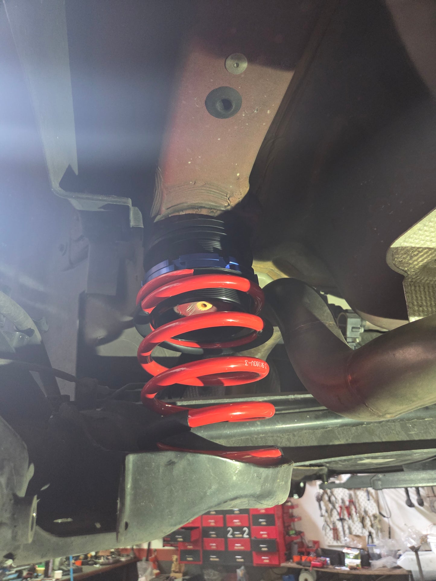 Abarth 500 All Model B14 Monza Sport 2.0 Suspension Coilover Height ADJUSTABLE Roscada Regulable Altura