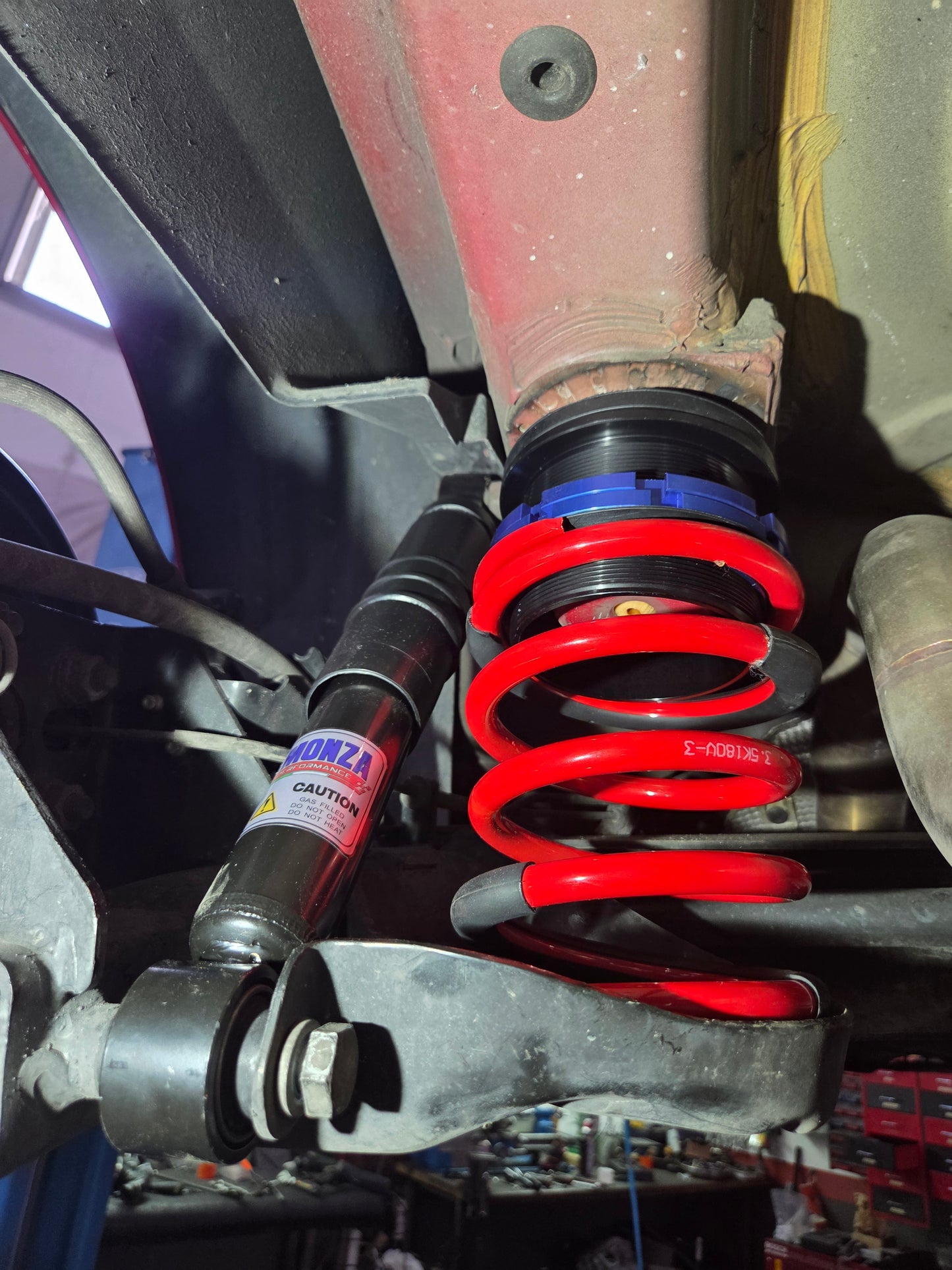 Abarth 500 All Model B14 Monza Sport 2.0 Suspension Coilover Height ADJUSTABLE Roscada Regulable Altura