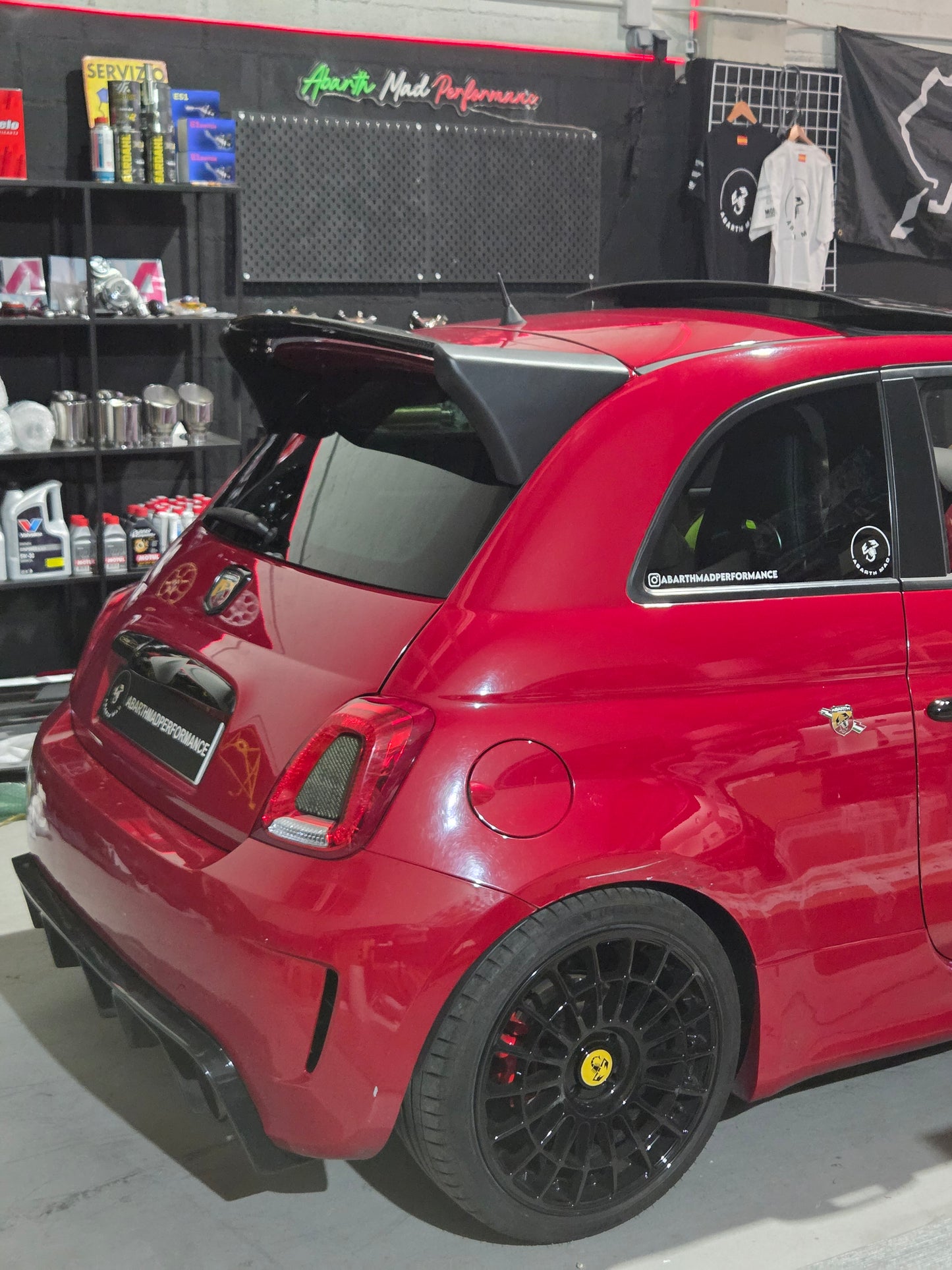 Abarth 500 All Model B14 Monza Sport 2.0 Suspension Coilover Height ADJUSTABLE Roscada Regulable Altura