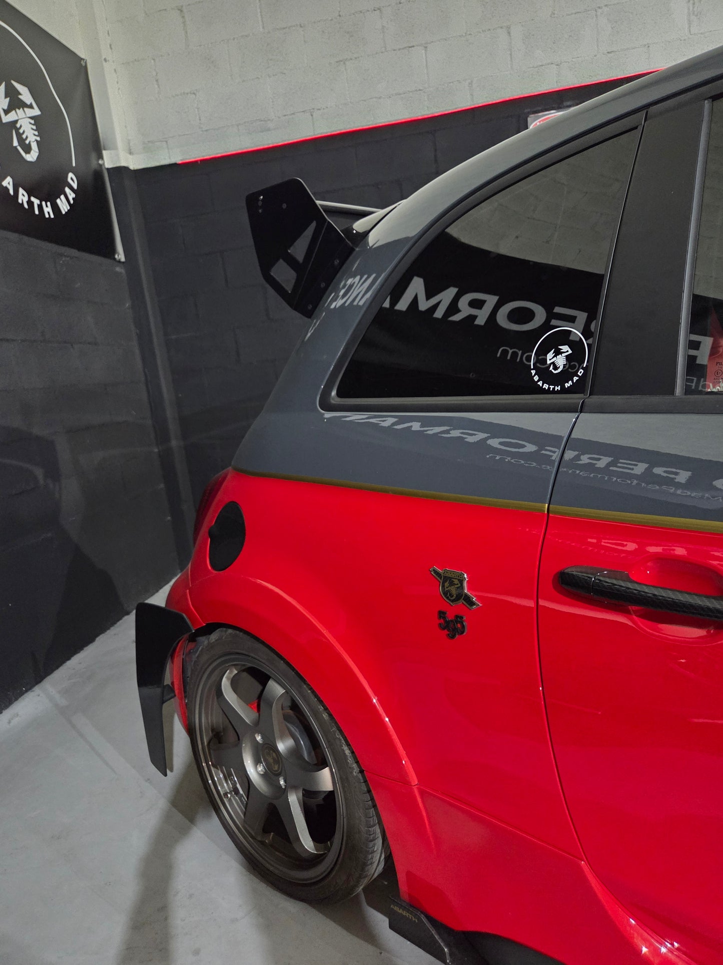 Abarth 500 All Model Canards Traseros Paragolpes Rear Bumper Fibra o Carbono CHD