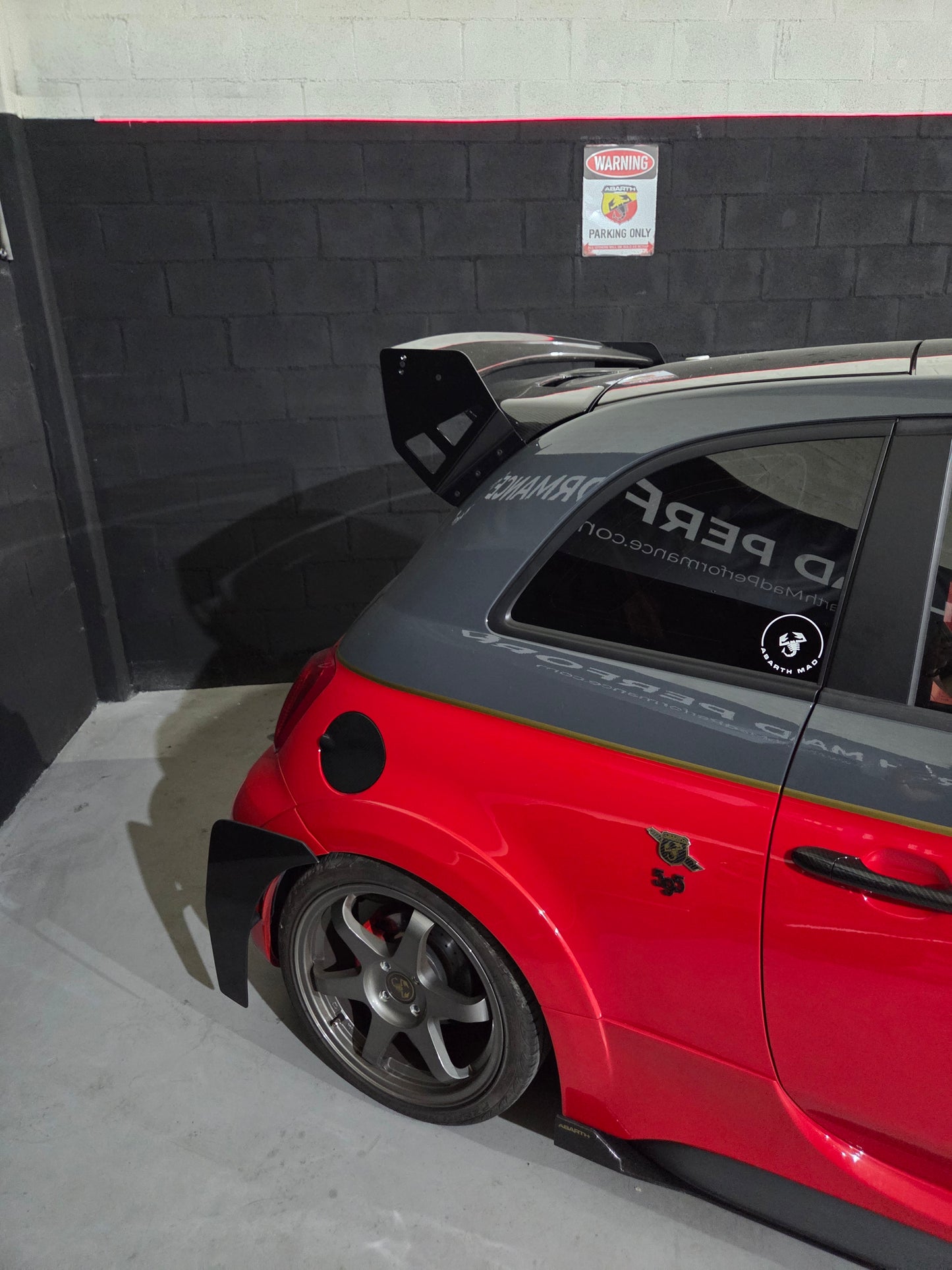 Abarth 500 All Model Canards Traseros Paragolpes Rear Bumper Fibra o Carbono CHD