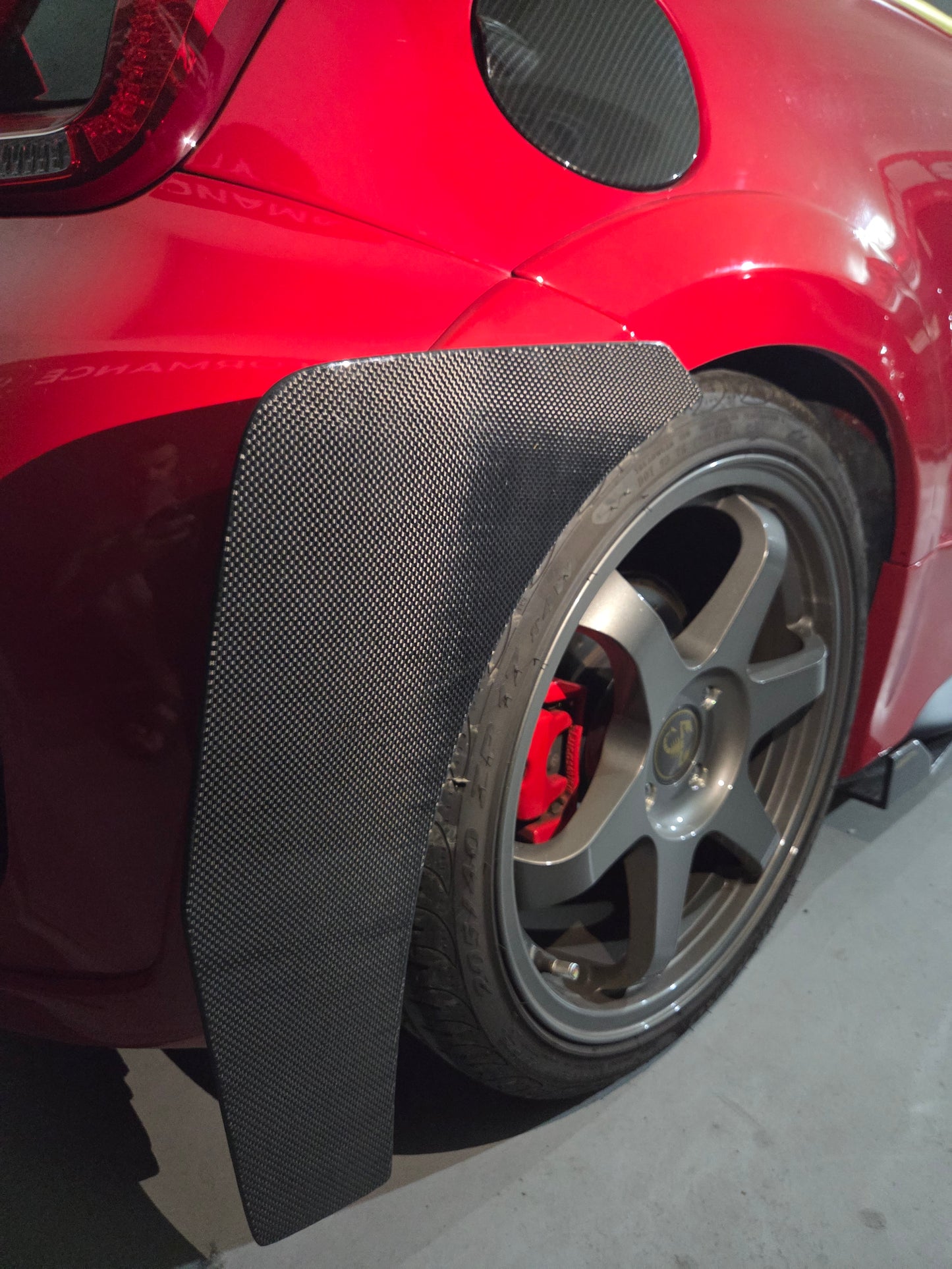 Abarth 500 All Model Canards Traseros Paragolpes Rear Bumper Fibra o Carbono CHD