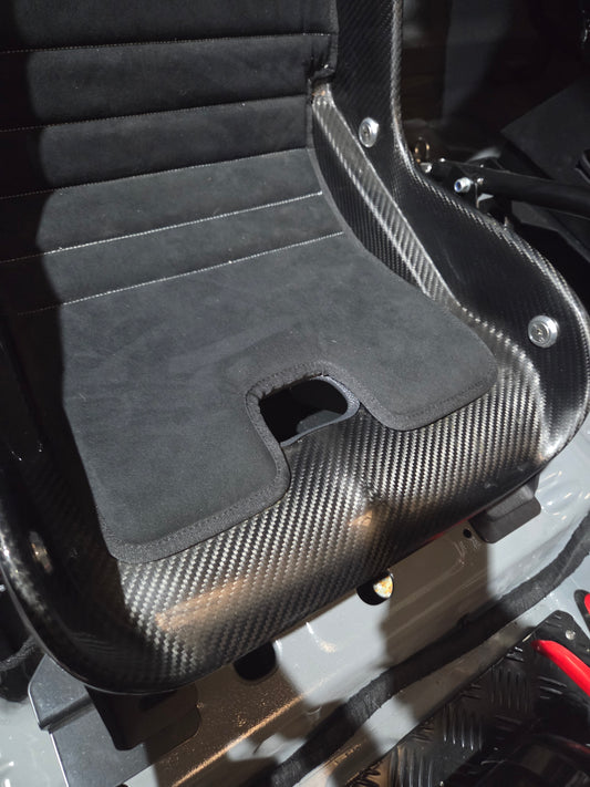 Abarth 500 All Model Full AUTOCLAVE Carbon Fiber Pair Set (2) Seats Asientos Carbono  Scara 73