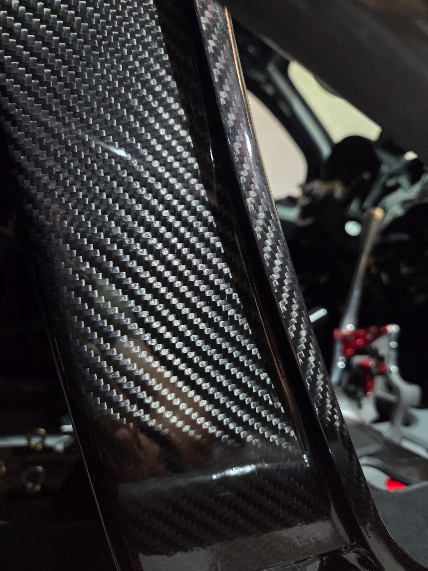Abarth 500 All Model Full AUTOCLAVE Carbon Fiber Pair Set (2) Seats Asientos Carbono  Scara 73