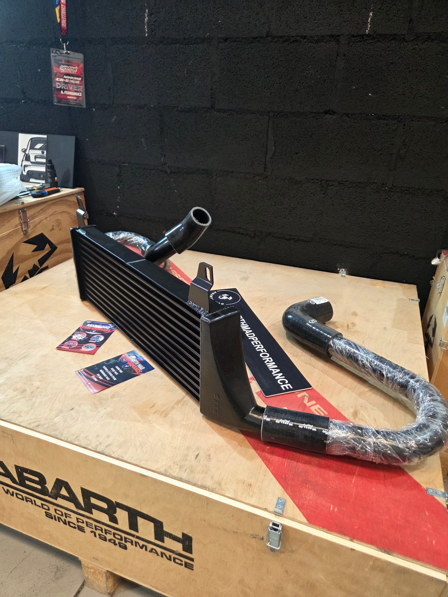 Abarth Intercooler Orra Frontale da 7, 5 o 9 litri