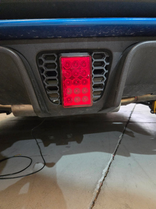 Abarth 500 All Model Restyling F1 Style Diffusser Light with 3D grille Luz Difusor Rejilla Plug & Play