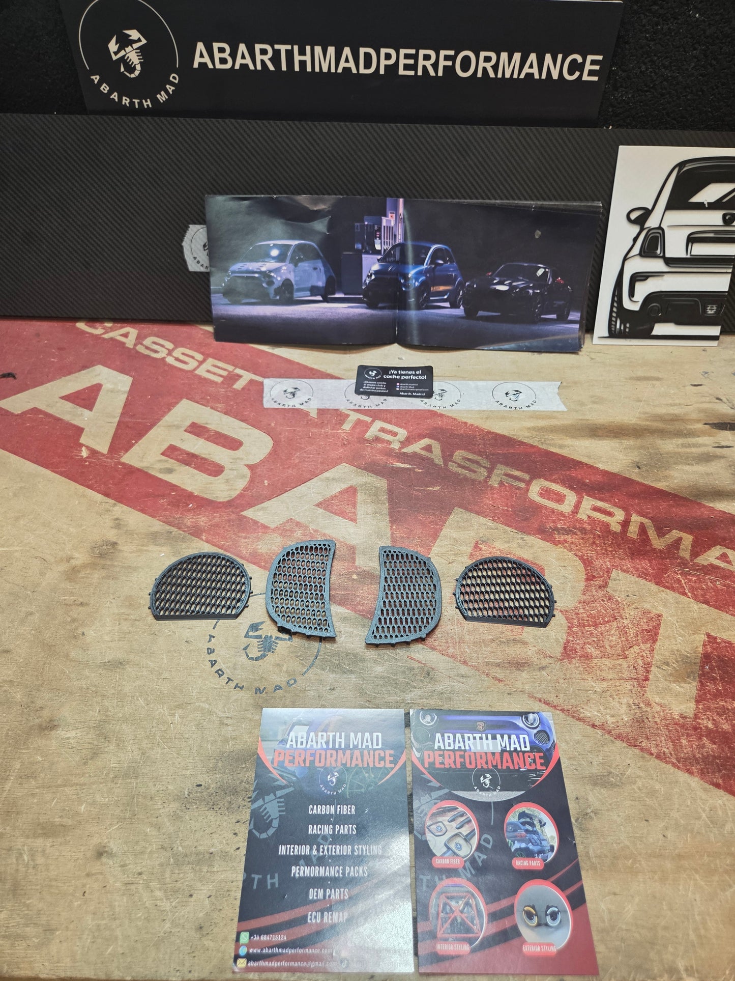 Abarth Biposto Grille Kit Abarth Restyling