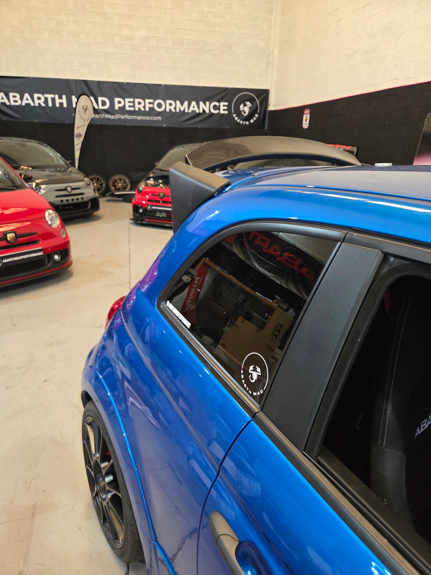 Exclusive Pre Order Now!! Abarth 500 All Model Carbon Fiber Spoiler Japan Style Alerón Alettone