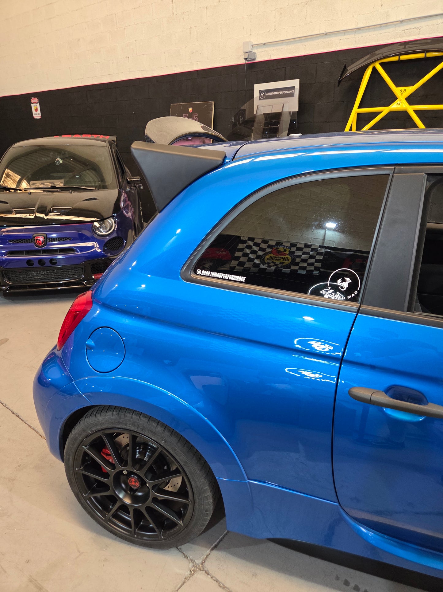 Exclusive Pre Order Now!! Abarth 500 All Model Carbon Fiber Spoiler Japan Style Alerón Alettone