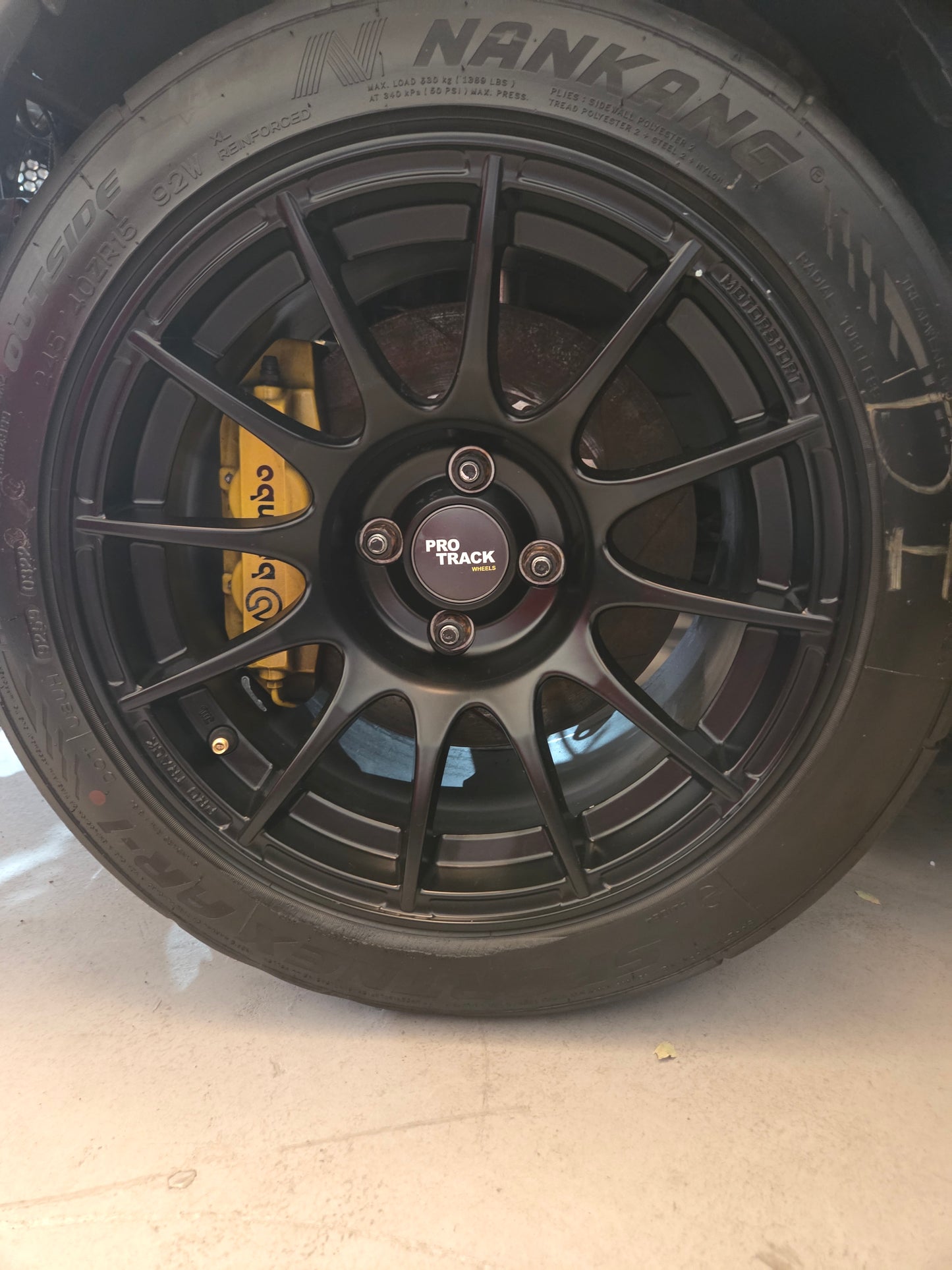 Abarth Alfa Punto 4x100 Set (4) Wheels Llantas Pro Track One 17" o 15" ET20-30