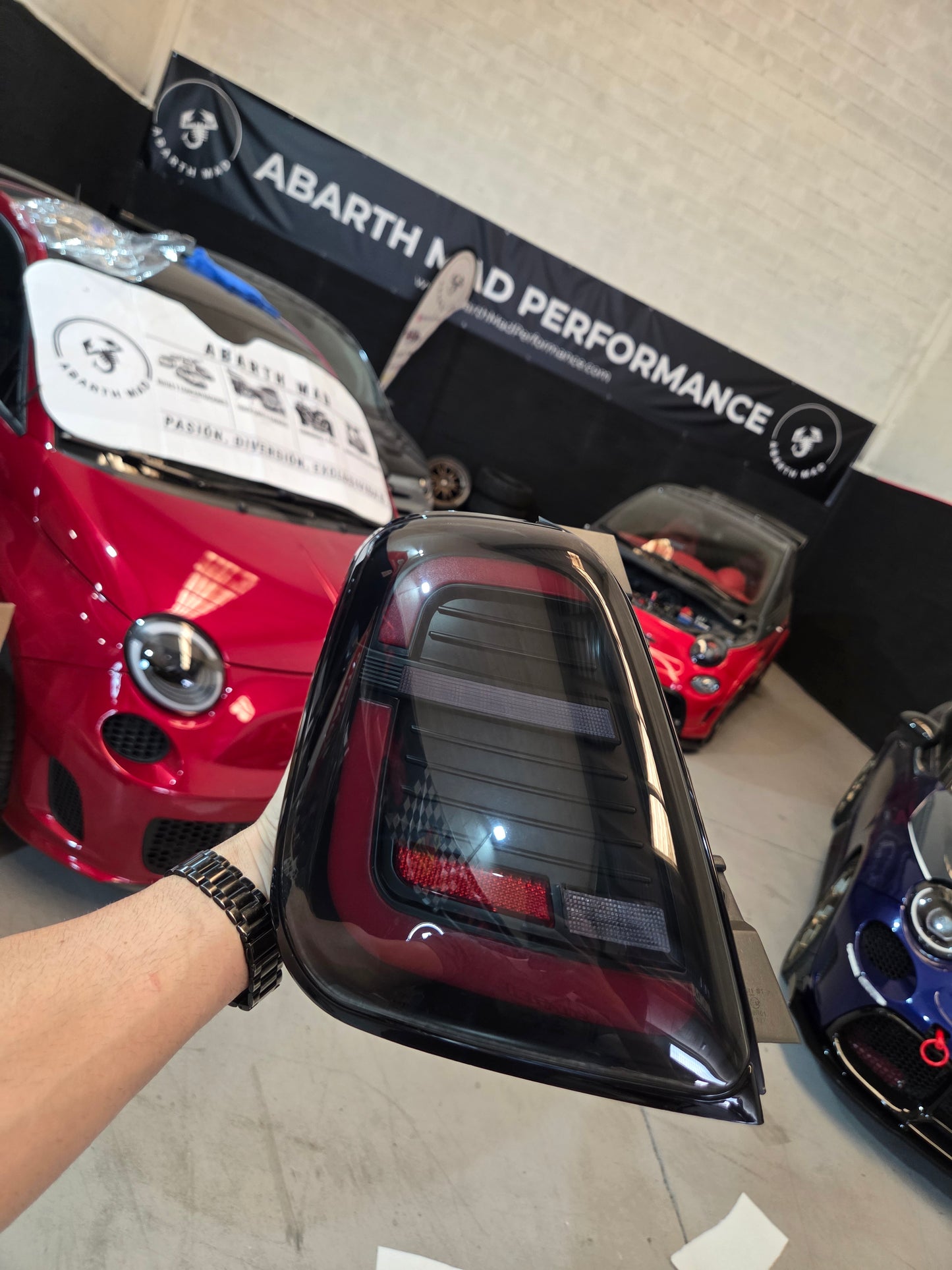 Fanali posteriori Abarth 2008-2023 Full Led Fanali posteriori Pre Restyling e Restyling