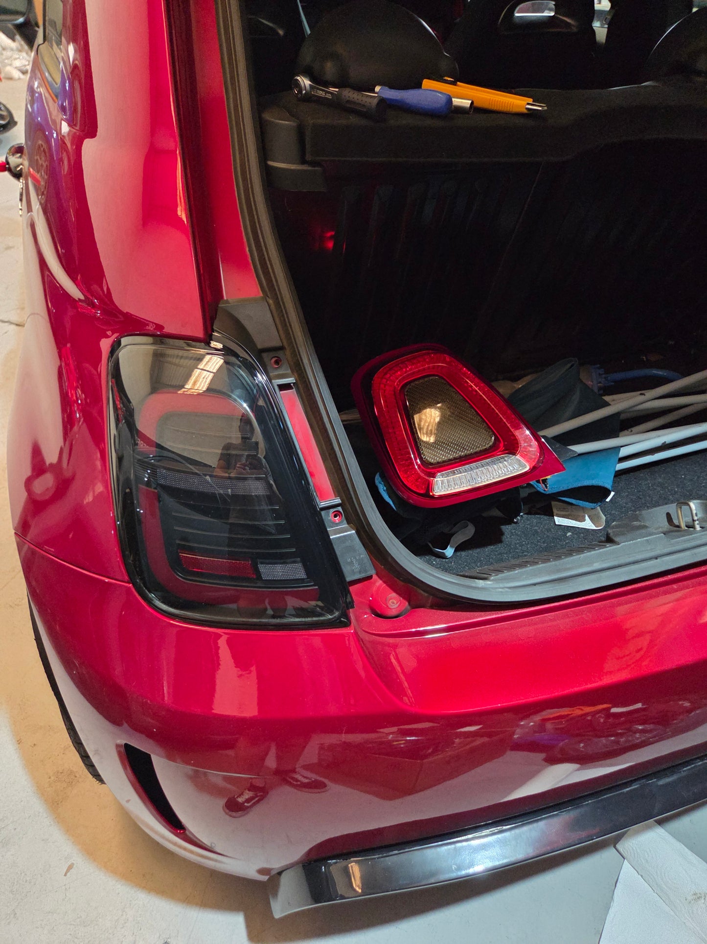 Fanali posteriori Abarth 2008-2023 Full Led Fanali posteriori Pre Restyling e Restyling