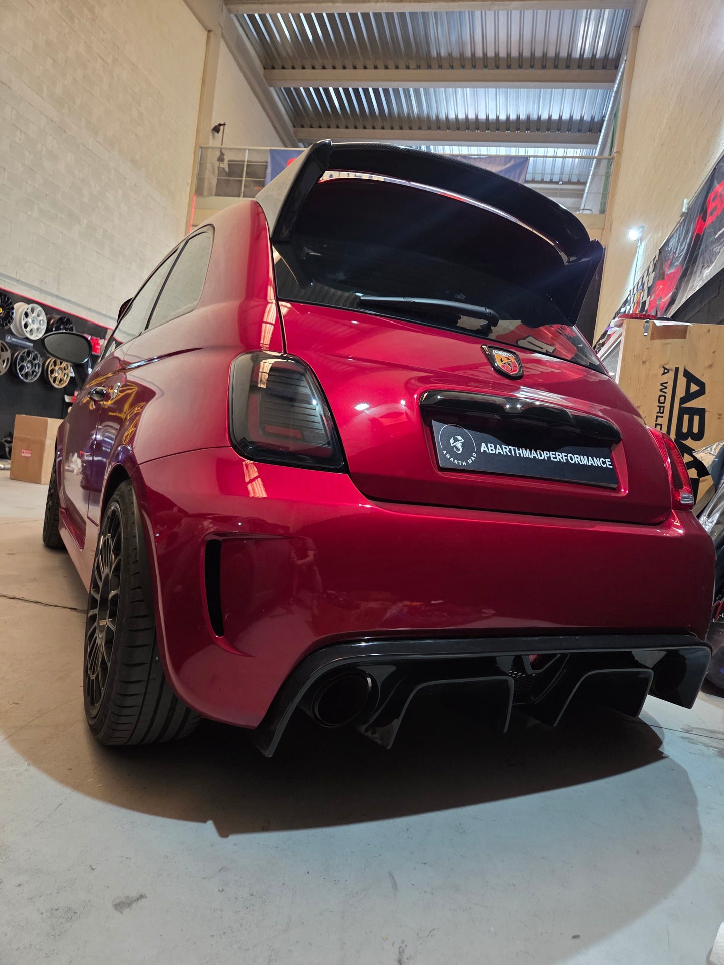Fanali posteriori Abarth 2008-2023 Full Led Fanali posteriori Pre Restyling e Restyling