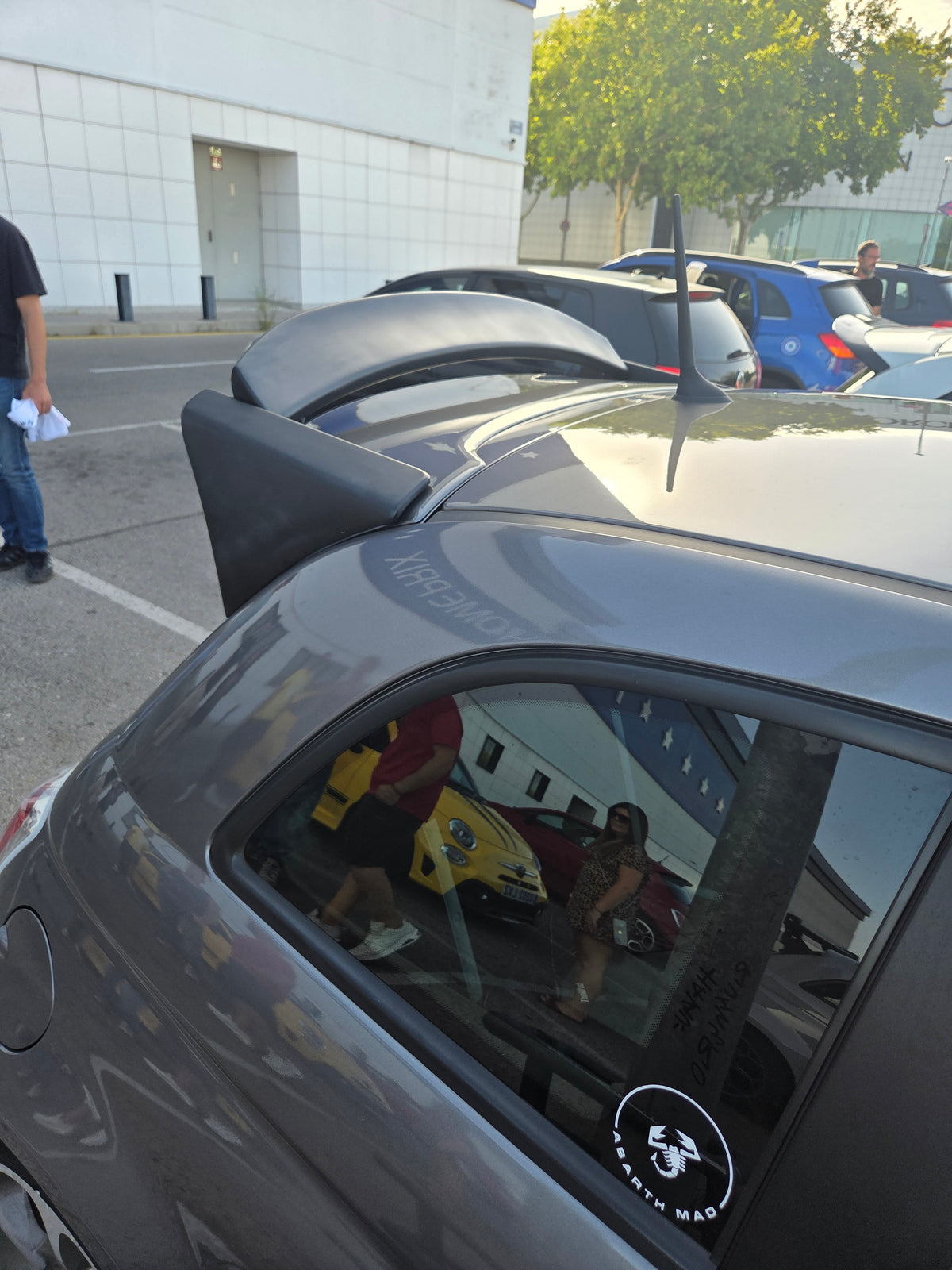 Exclusive!! Abarth 500 All Model Carbon Fiber Spoiler Japan Style Spoiler Wing